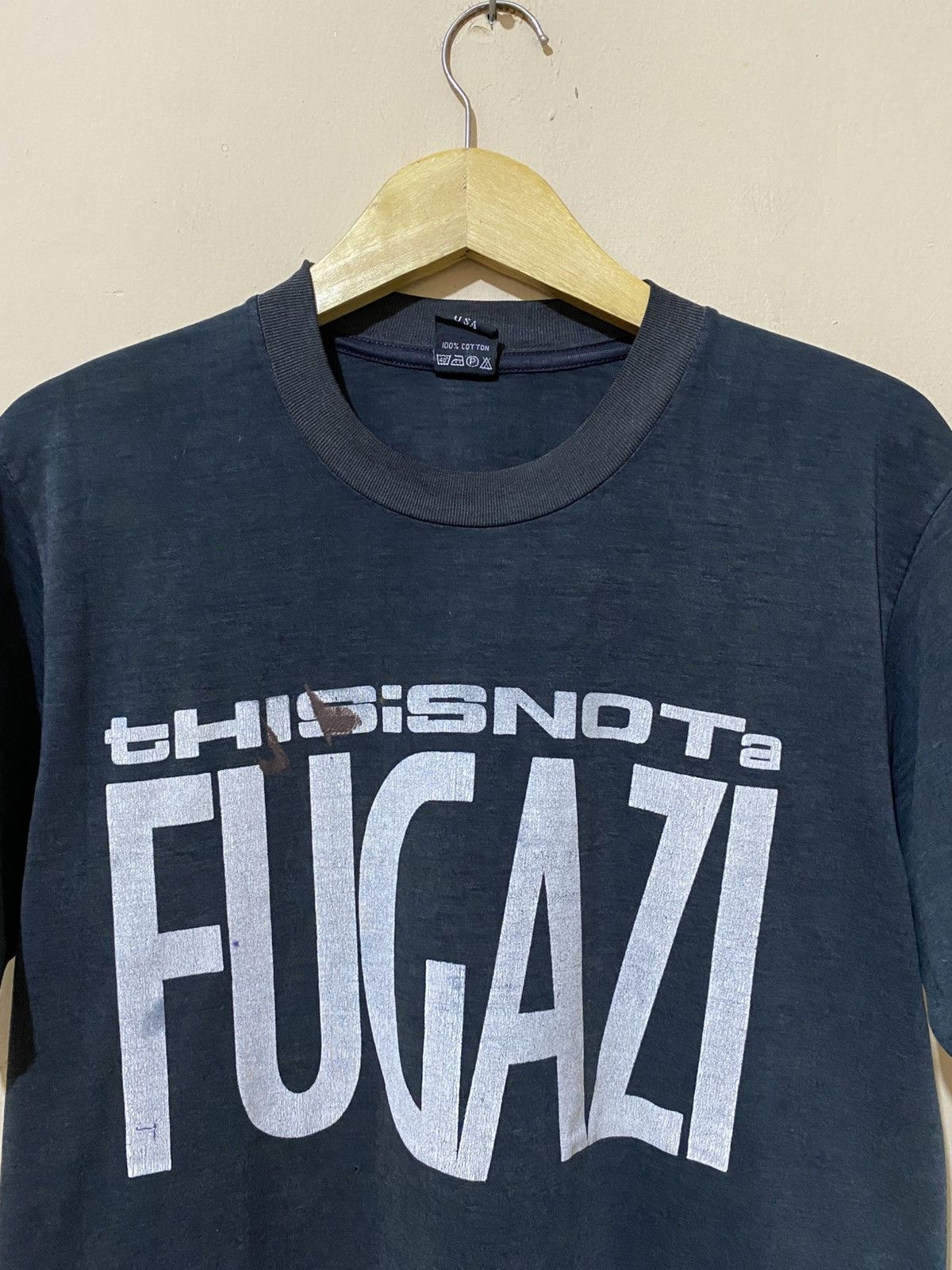 Band Tees 90s Boot Rare Fugazi Band Tshirt Size US M / EU 48-50 / 2 - 3 Thumbnail
