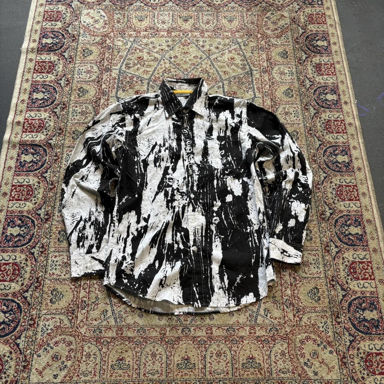 Japanese Brand × Vintage Paint splatter shirt Size US S / EU 44-46 / 1 - 1 Thumbnail