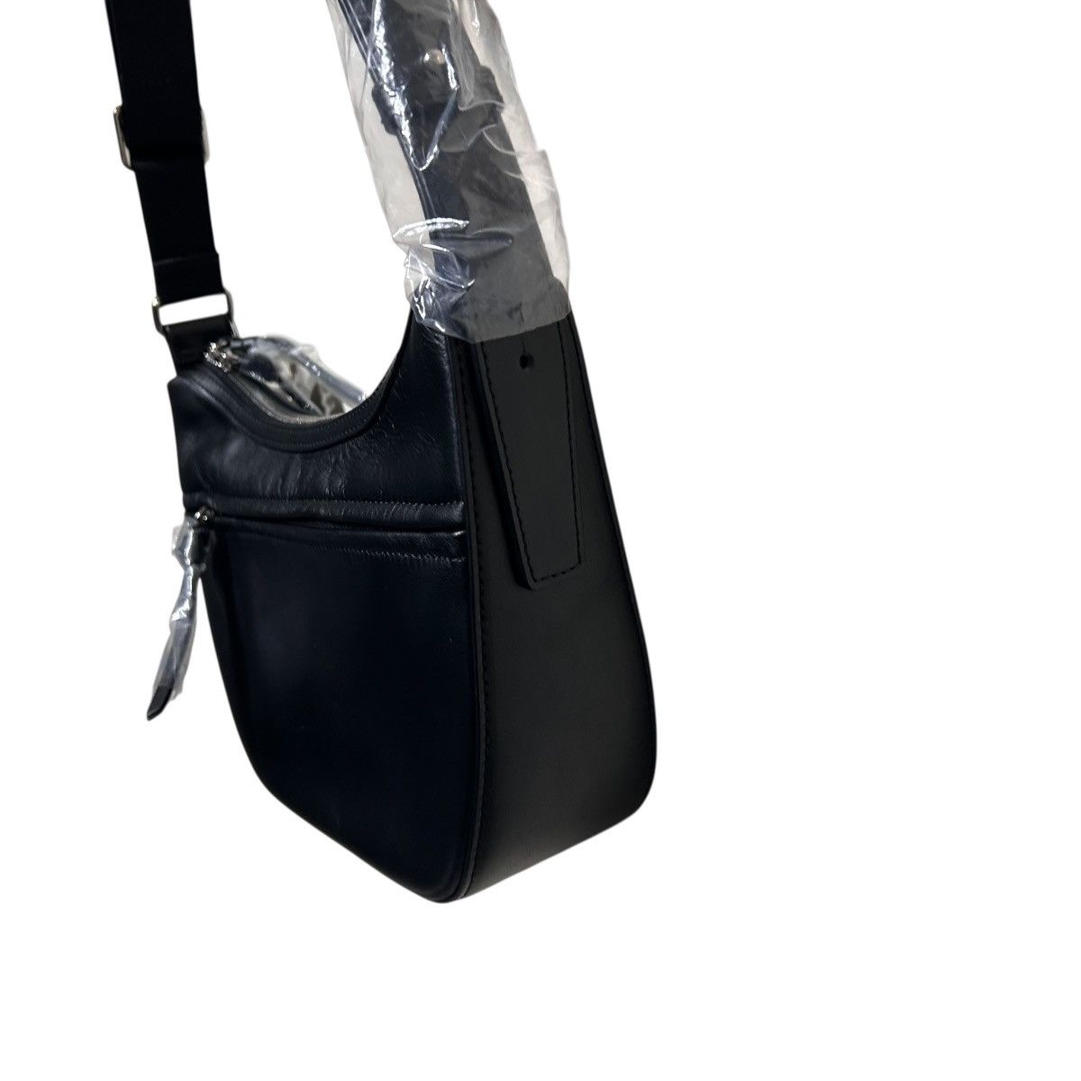 Yohji Yamamoto 696 Yohji Yamamoto Y'SACCS bag unisex shoulder black Size ONE SIZE - 9 Thumbnail
