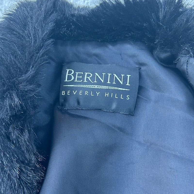 Giani Bernini Bernini Beverly Hills Vintage Black Fur Vest Size Large Size L / US 10 / IT 46 - 2 Thumbnail
