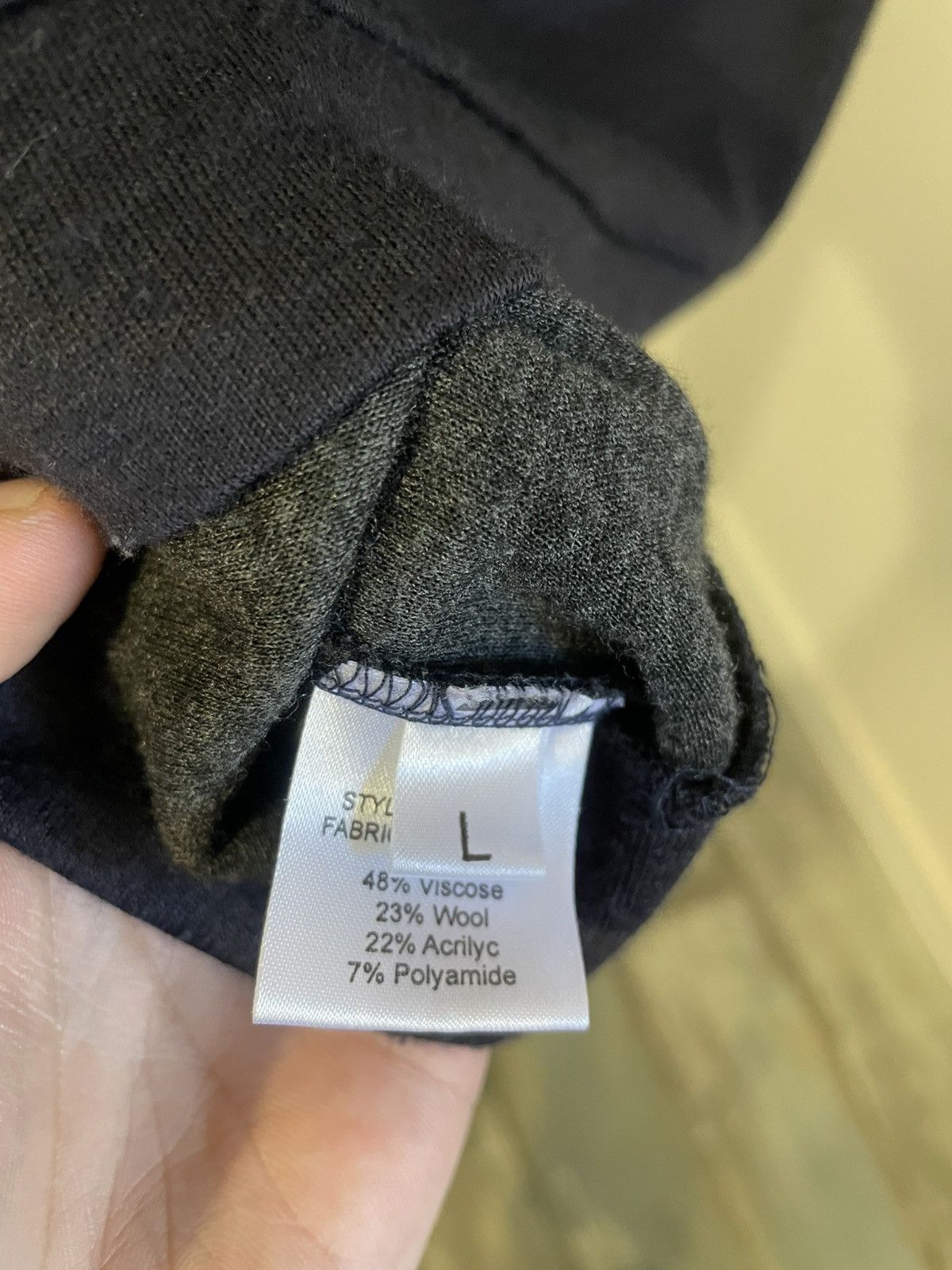 Raf Simons Raf Simons wool hoodie in navy blue Size US L / EU 52-54 / 3 - 4 Thumbnail