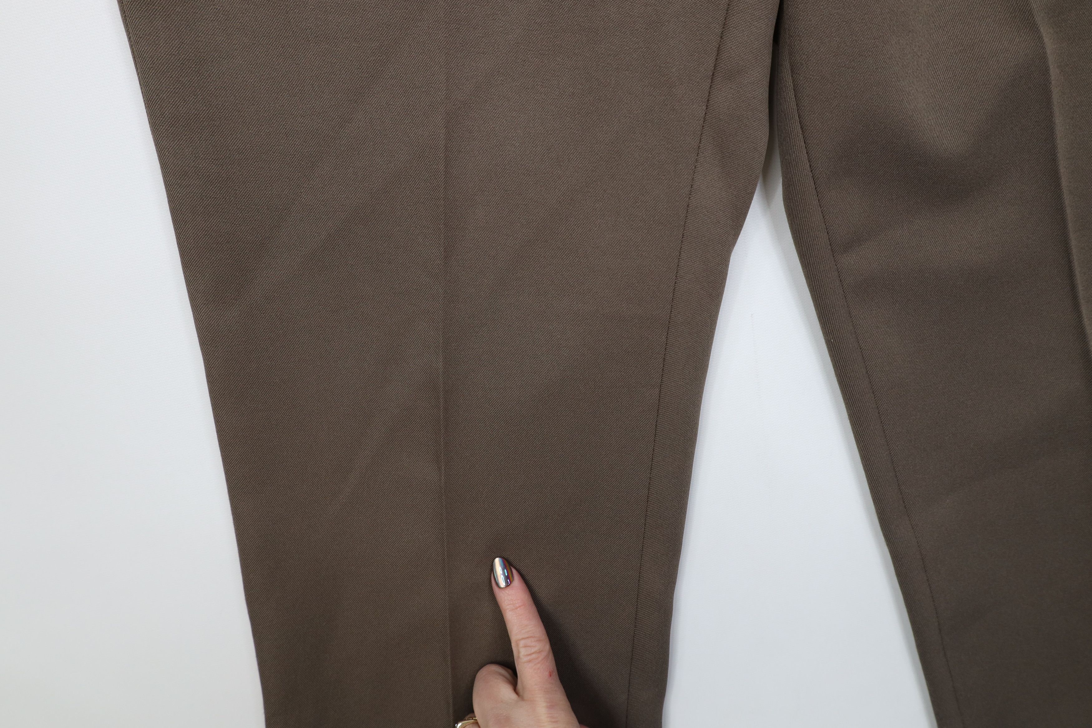 Vintage Vintage 70s Streetwear Flared Wide Leg Chino Pants Brown Size US 34 / EU 50 - 5 Thumbnail