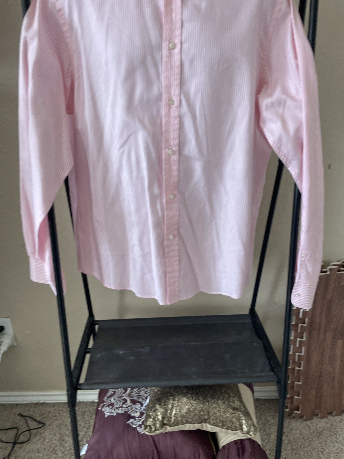 Ralph Lauren Purple Label Striped Button Dress shirt Size US L / EU 52-54 / 3 - 3 Thumbnail