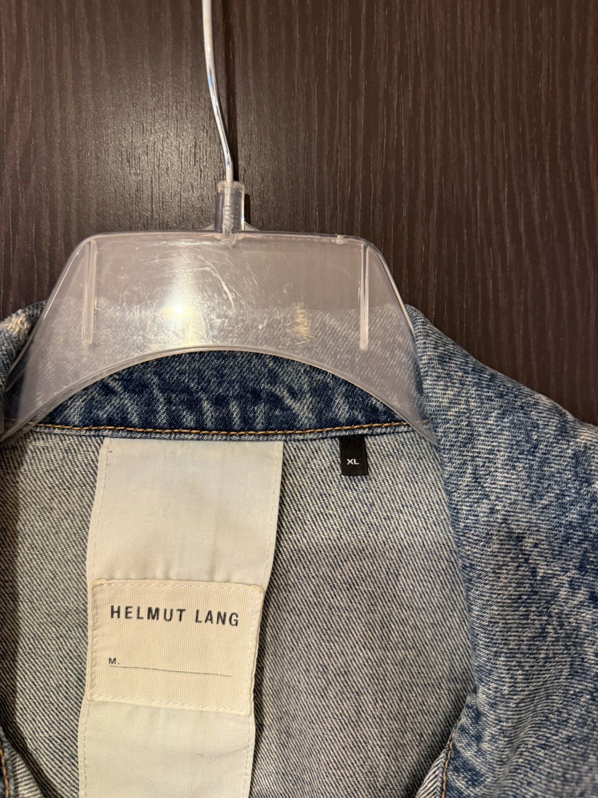 Helmut Lang Helmet Lang Denim Jacket Size US XL / EU 56 / 4 - 3 Thumbnail