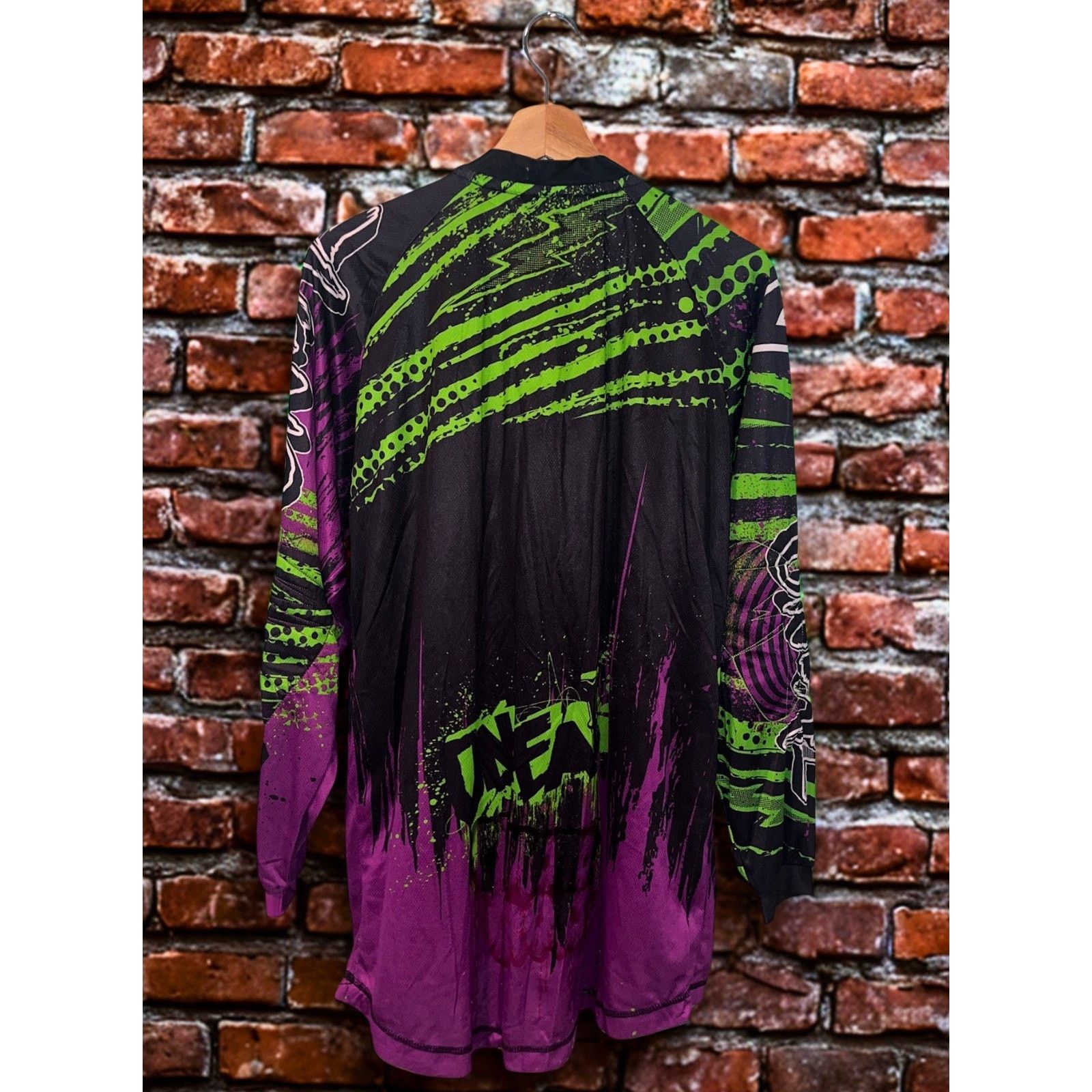 Other O'Neal Mayhem Motocross Jersey Monster Energy Style Y2K Sz S Size US S / EU 44-46 / 1 - 2 Thumbnail
