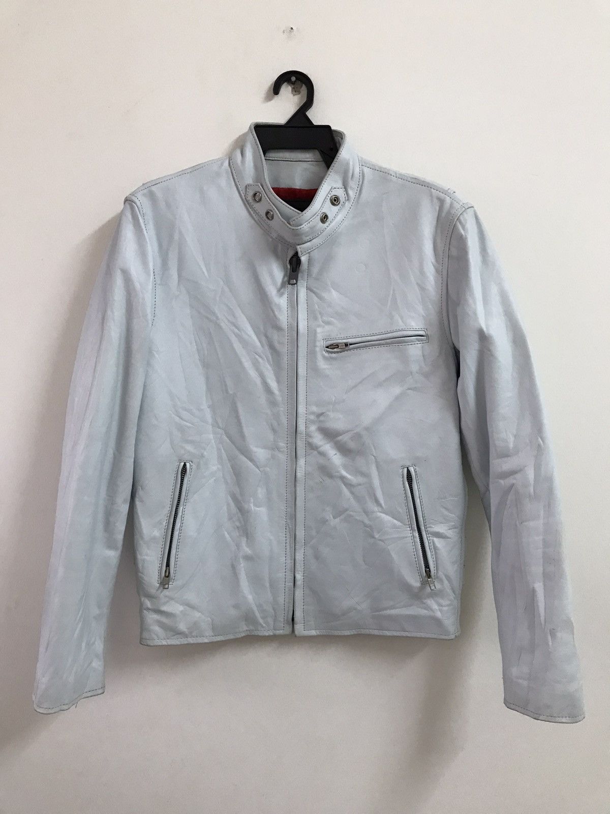 Vintage Vintage Horn Works Caferacer Leather jacket Size US M / EU 48-50 / 2 - 1 Thumbnail