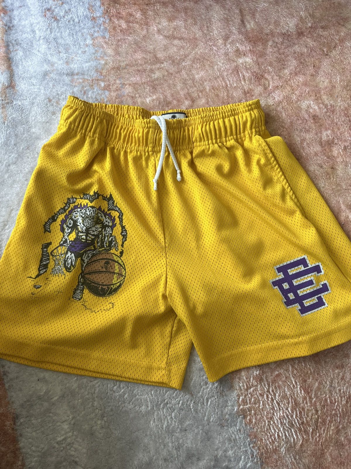 Eric Emanuel Eric Emanuel x Warren Lotas yellow shorts Size US 30 / EU 46 - 1 Thumbnail