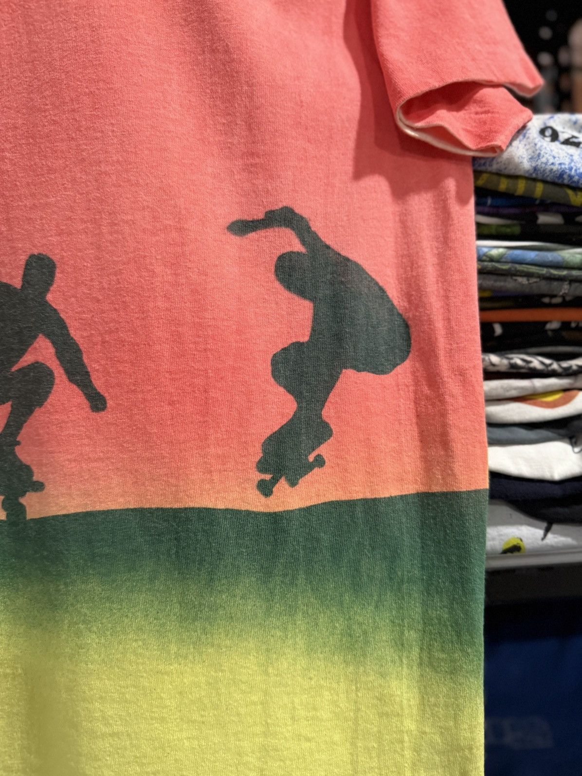 Anvil × Vintage Vintage 90s Skateboard Single Stitch By Anvil Tee Size US L / EU 52-54 / 3 - 10 Thumbnail