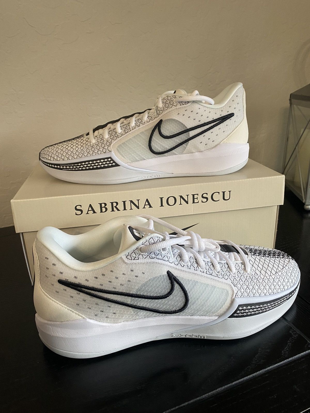 image of Nike Sabrina 1 Magnetic Shoes in White, Men's (Size 11)