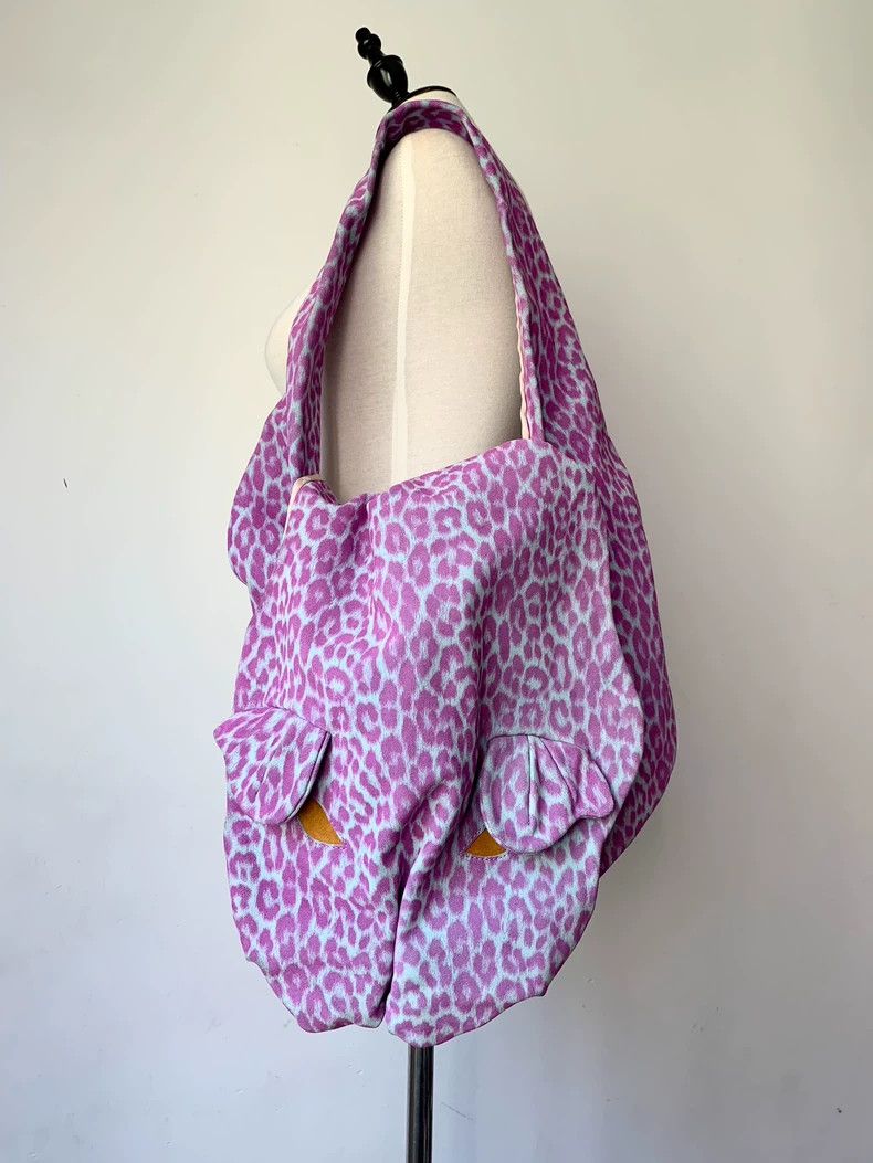 Vivienne Westwood Vivienne Westwood size os Purple leopard print tiger head b Size ONE SIZE - 1 Thumbnail