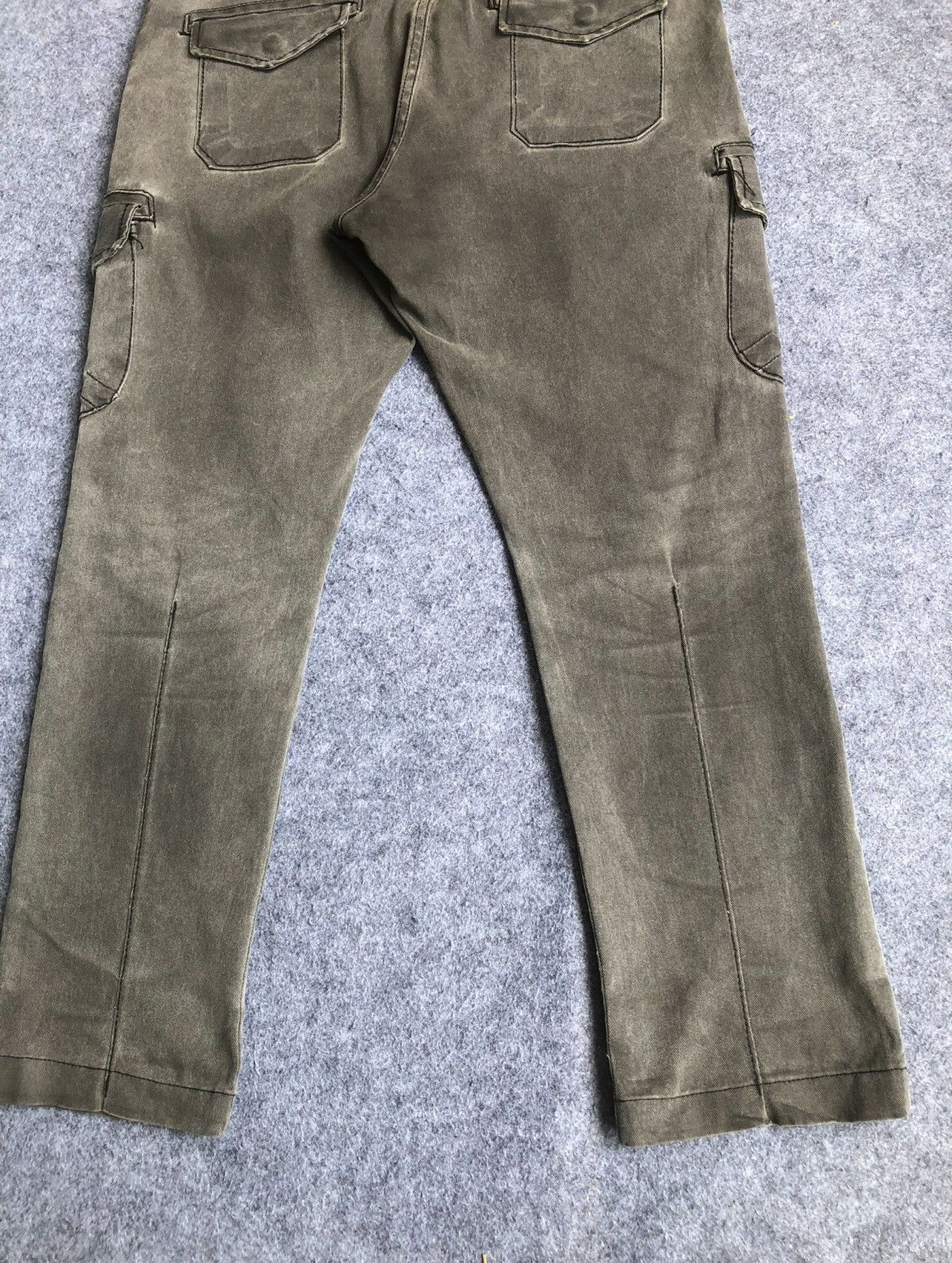 Japanese Brand Rare🔥Vtg Farmers Market Cargo Jeans Pants Multipocket Size US 35 - 5 Thumbnail