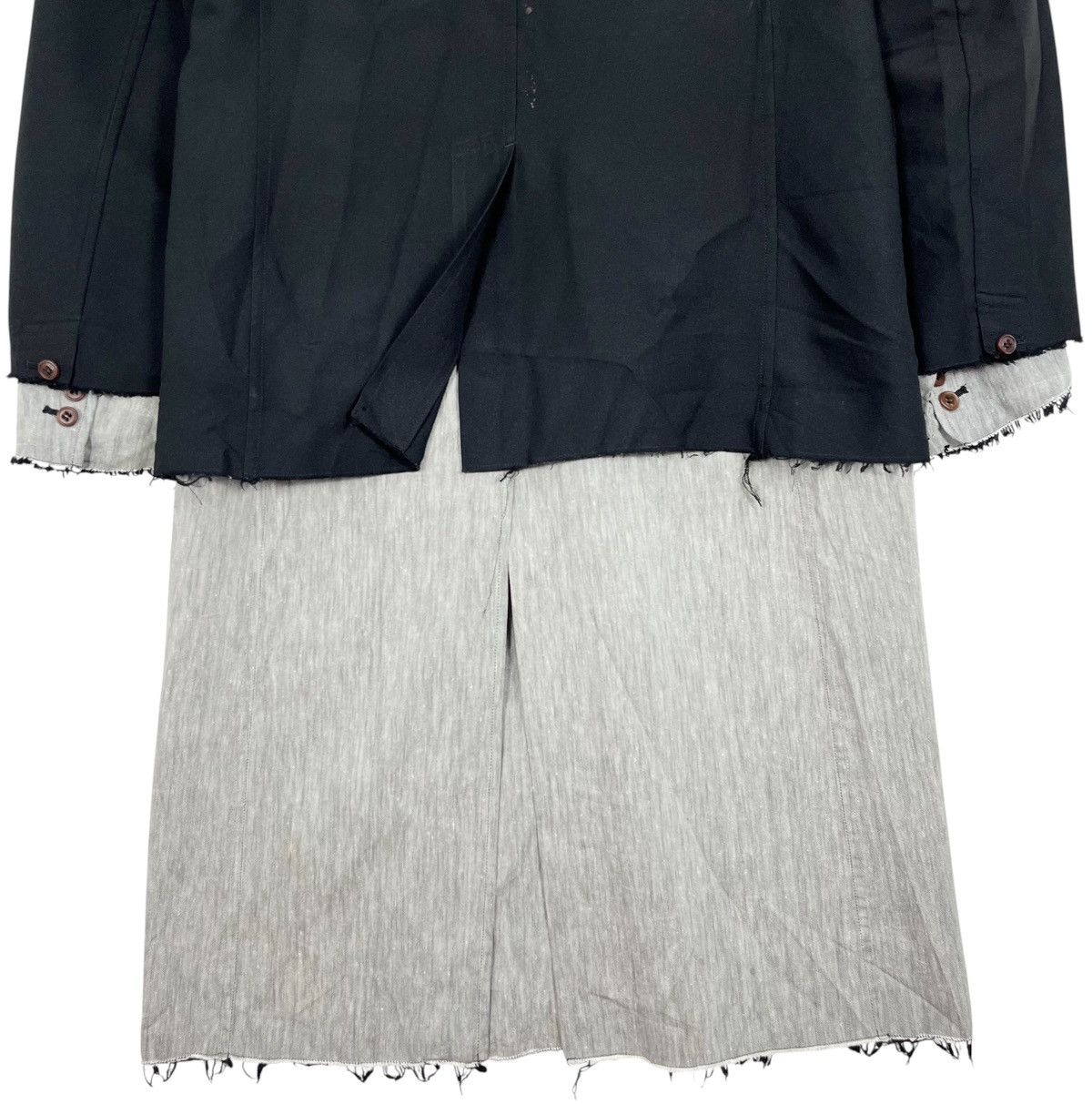 Comme des Garcons Homme Plus Distressed Comme des Garçons Sample Homme Plus Blazer Coat Size US M / EU 48-50 / 2 - 13 Thumbnail