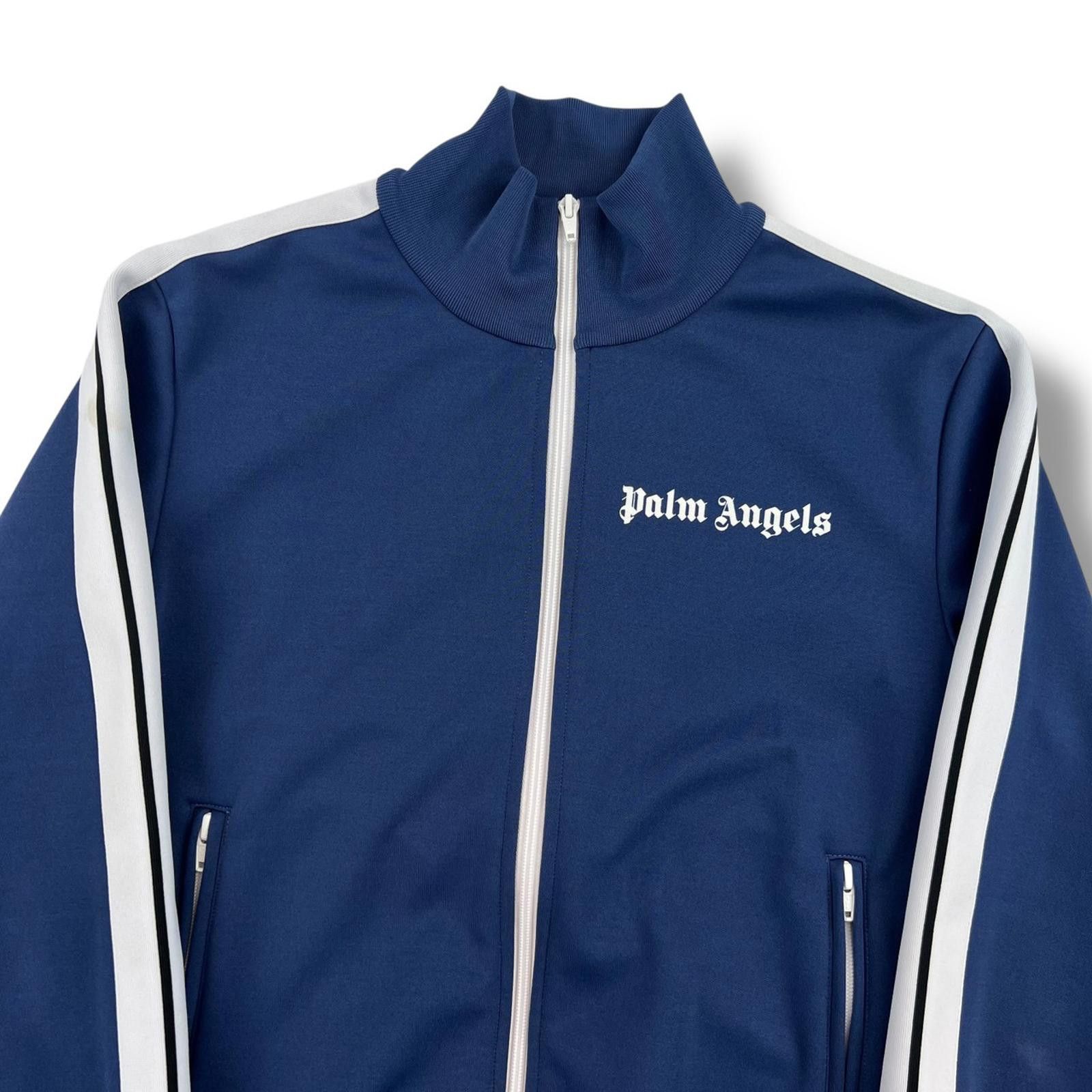 Palm Angels Palm Angels Navy Track Jacket Size US S / EU 44-46 / 1 - 1 Thumbnail