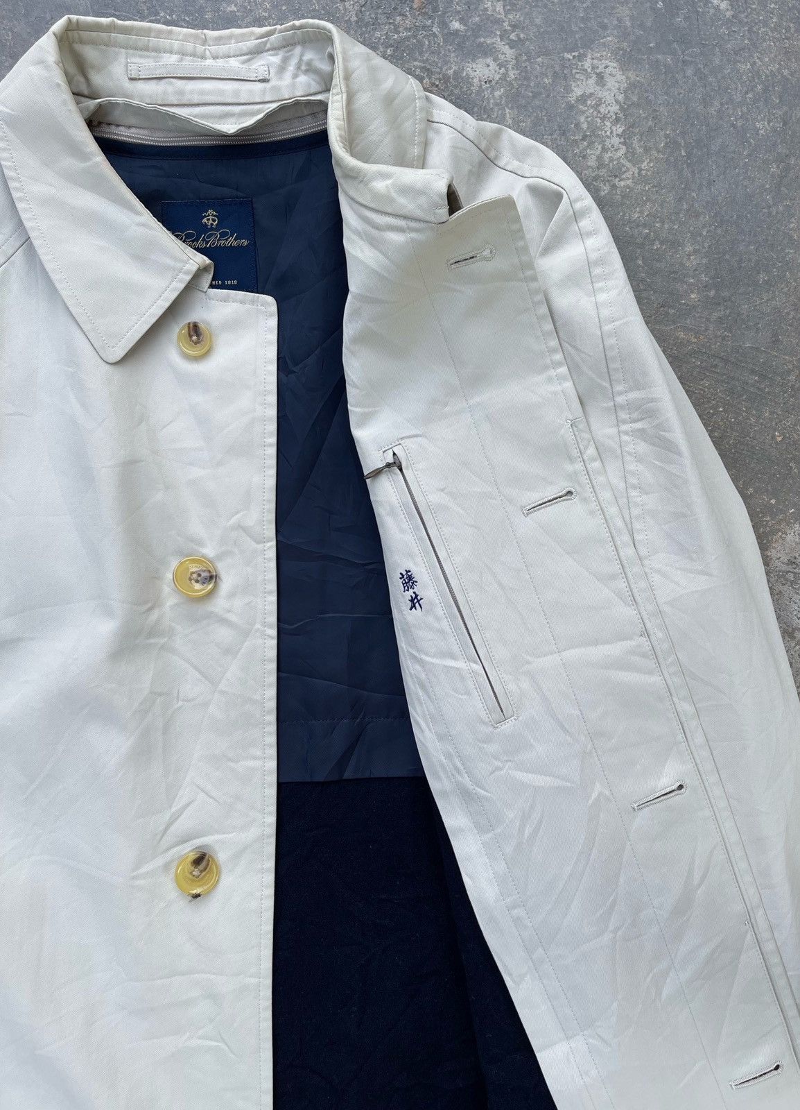 Brooks Brothers 🔥Brooks Brothers Men's Double Layer Coat Size US L / EU 52-54 / 3 - 10 Thumbnail