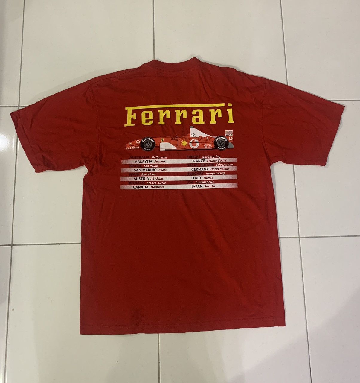 Ferrari × Vintage Vintage Ferrari Official Licensed Product 2002 Size US L / EU 52-54 / 3 - 1 Thumbnail