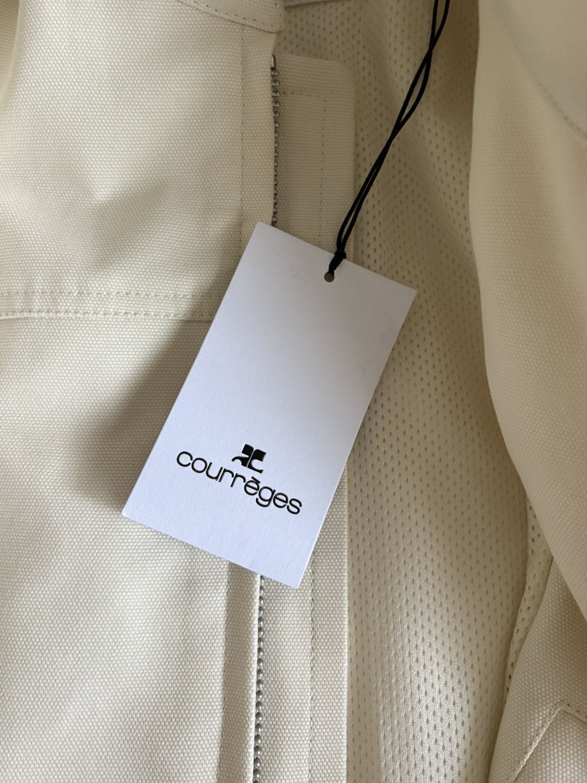 Courreges Racer Padded Cotton Moto Jacket Size US S / EU 44-46 / 1 - 3 Thumbnail