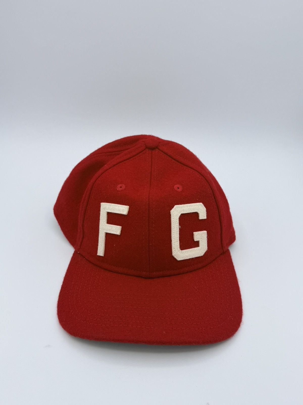 Fear of God Fear of God Red Cap Hat FG Size ONE SIZE - 2 Thumbnail