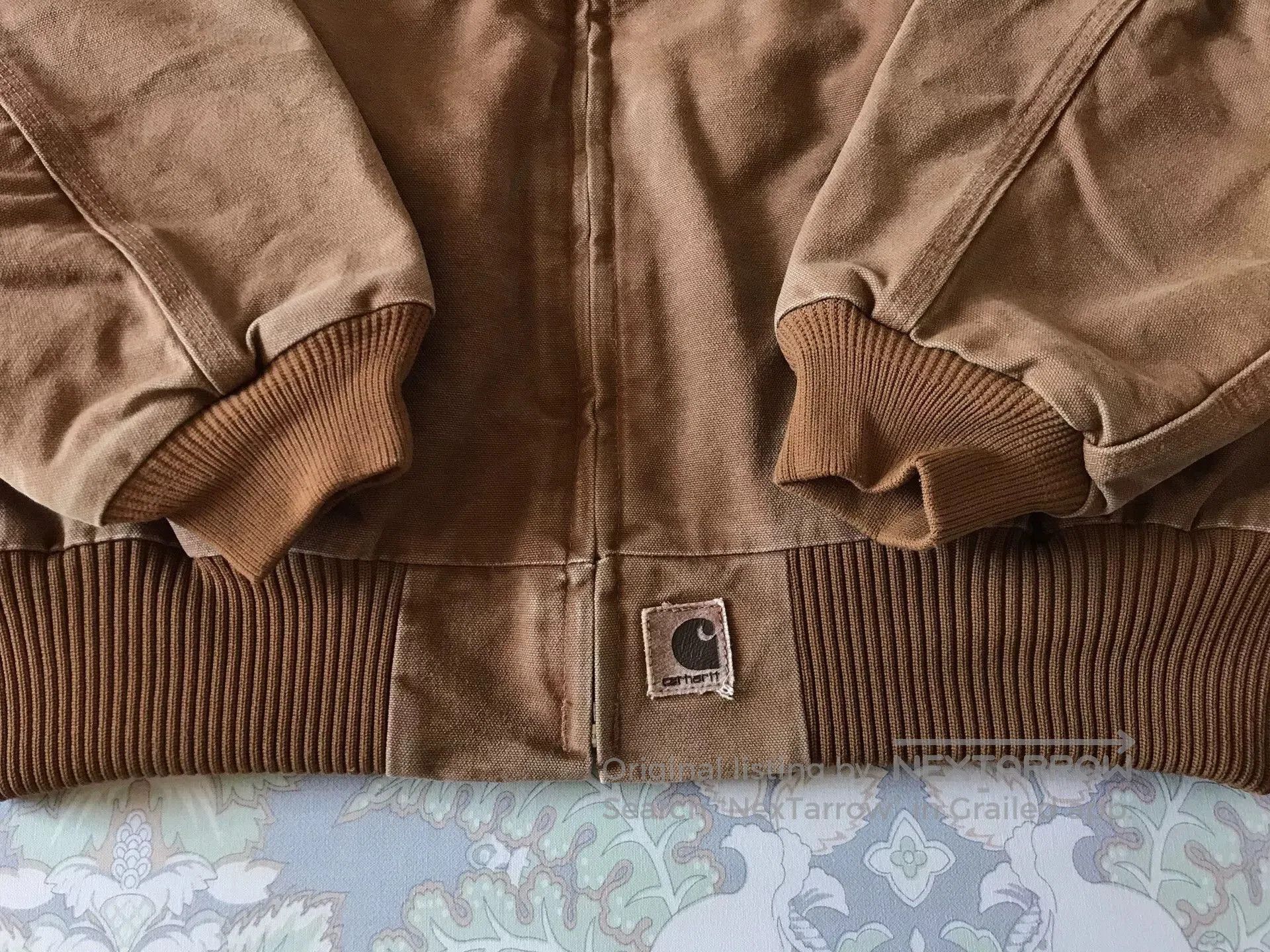 Carhartt Carhartt J14 Brown XL Washed Canvas Jacket. Size US XL / EU 56 / 4 - 5 Thumbnail