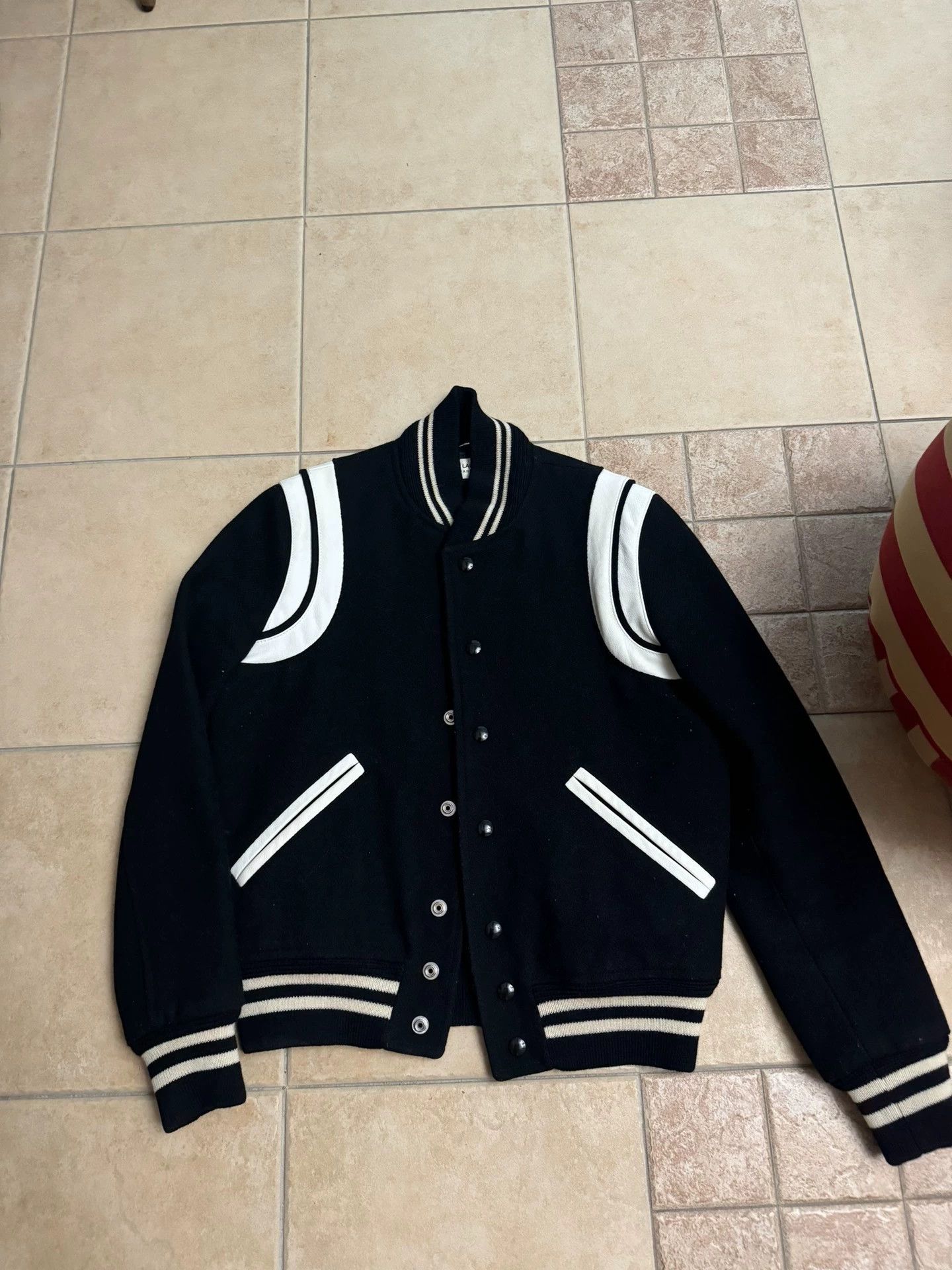 Saint Laurent Paris Saint Laurent Paris Classic baseball jacket Size US XS / EU 42 / 0 - 1 Thumbnail