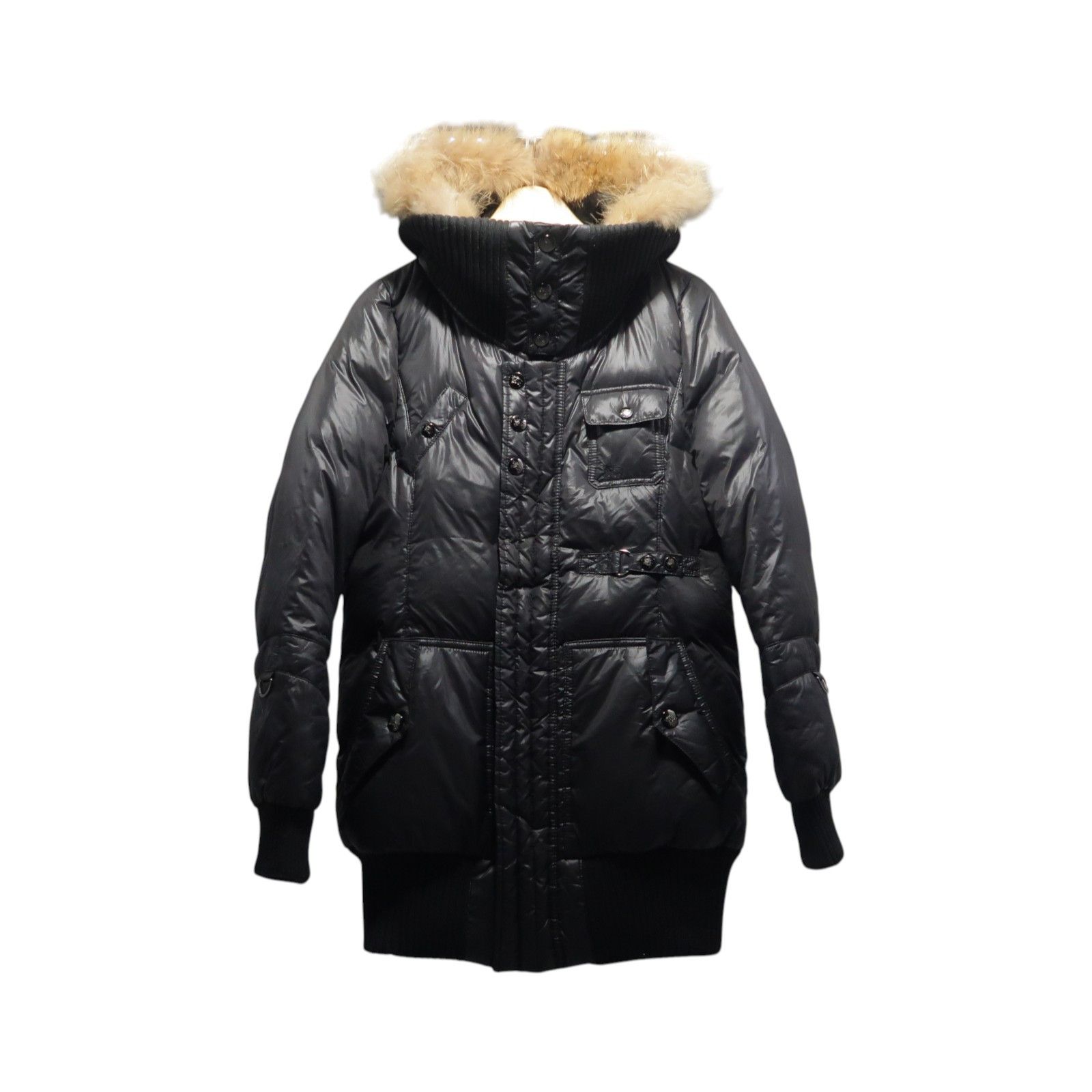 Burberry Burberry Blue Label Bondage Puffer Down Fur Jacket Size US S / EU 44-46 / 1 - 2 Thumbnail