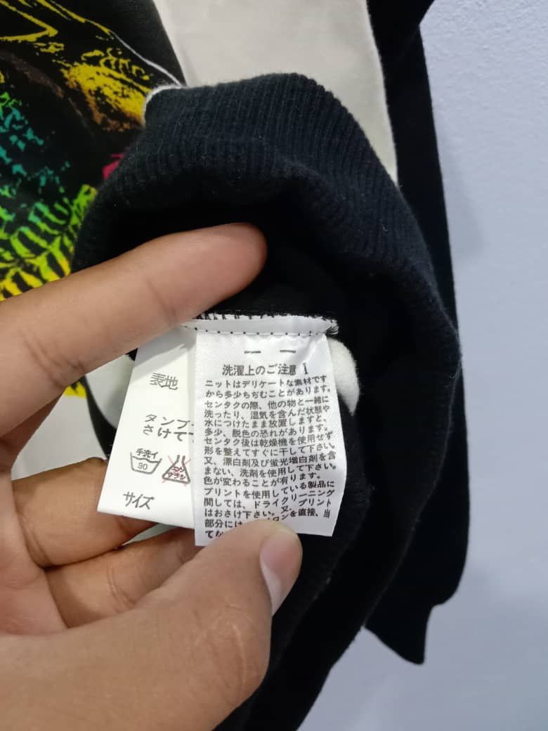 Kansai Yamamoto RARE VINTAGE KANSAI 02 KANSAI YAMAMOTO SWEATSHIRT LARGE SIZE Size US L / EU 52-54 / 3 - 10 Thumbnail