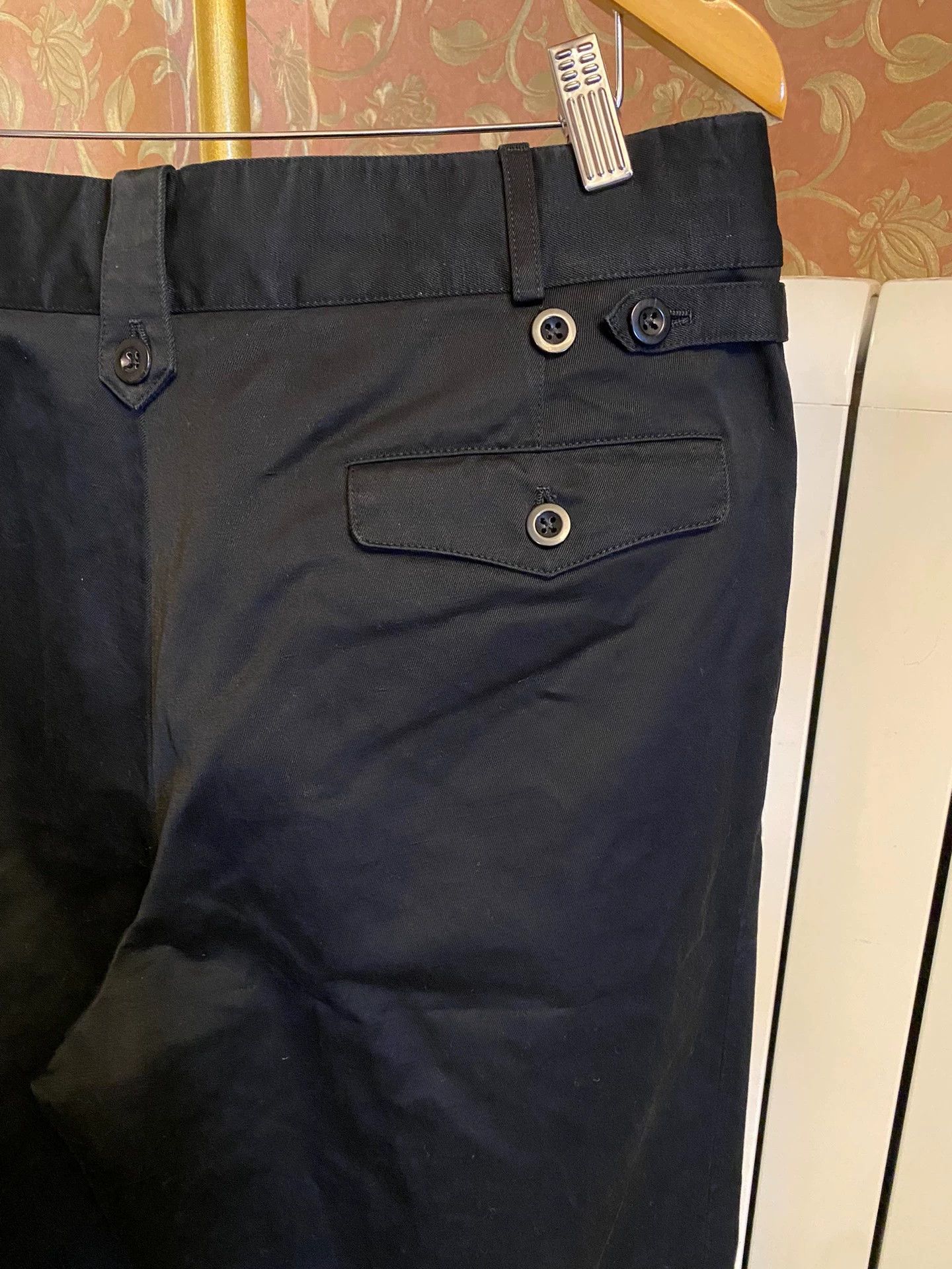 Ralph Lauren Ralph Lauren Purple Label Linen-Cotton Naples Trousers 34 Size US 34 / EU 50 - 4 Thumbnail