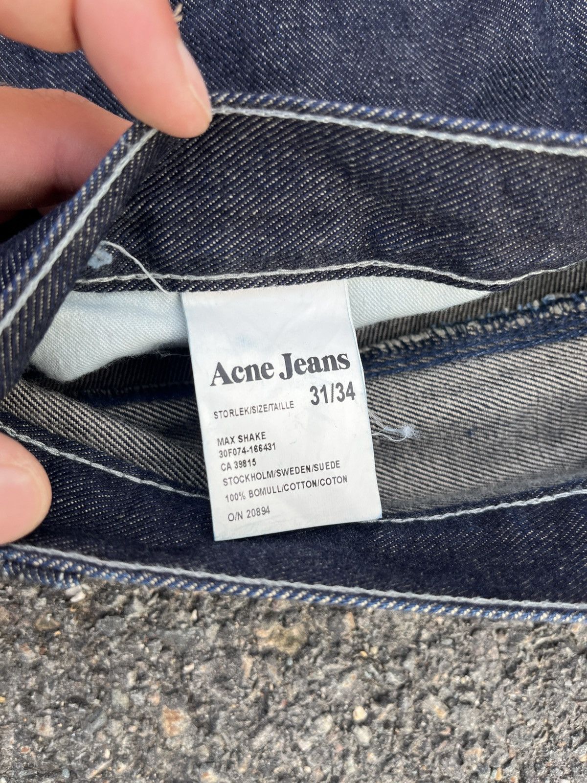 Acne Studios Acne Studios Skinny Jeans Size US 31 - 3 Thumbnail