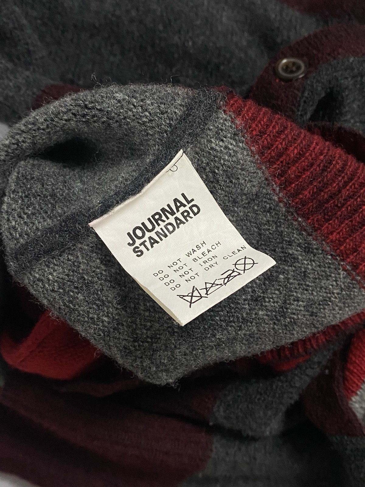Japanese Brand × Journal Standard Journal Standard Mohair Grunge Cardigan Size US M / EU 48-50 / 2 - 7 Thumbnail