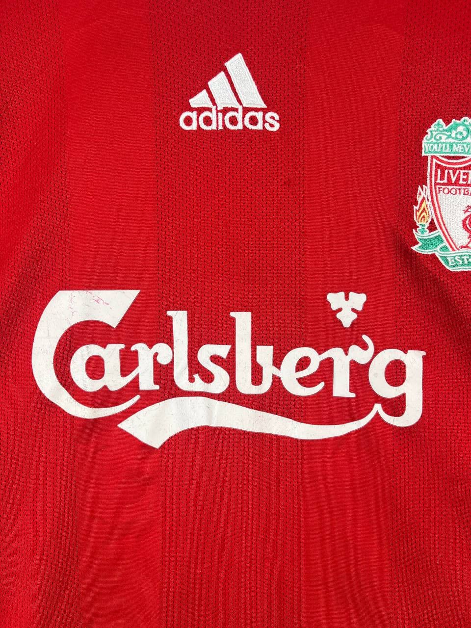 Adidas Liverpool 2007-2008 Home Shirt Adidas Carlsberg Red Size XL Size US XL / EU 56 / 4 - 4 Thumbnail