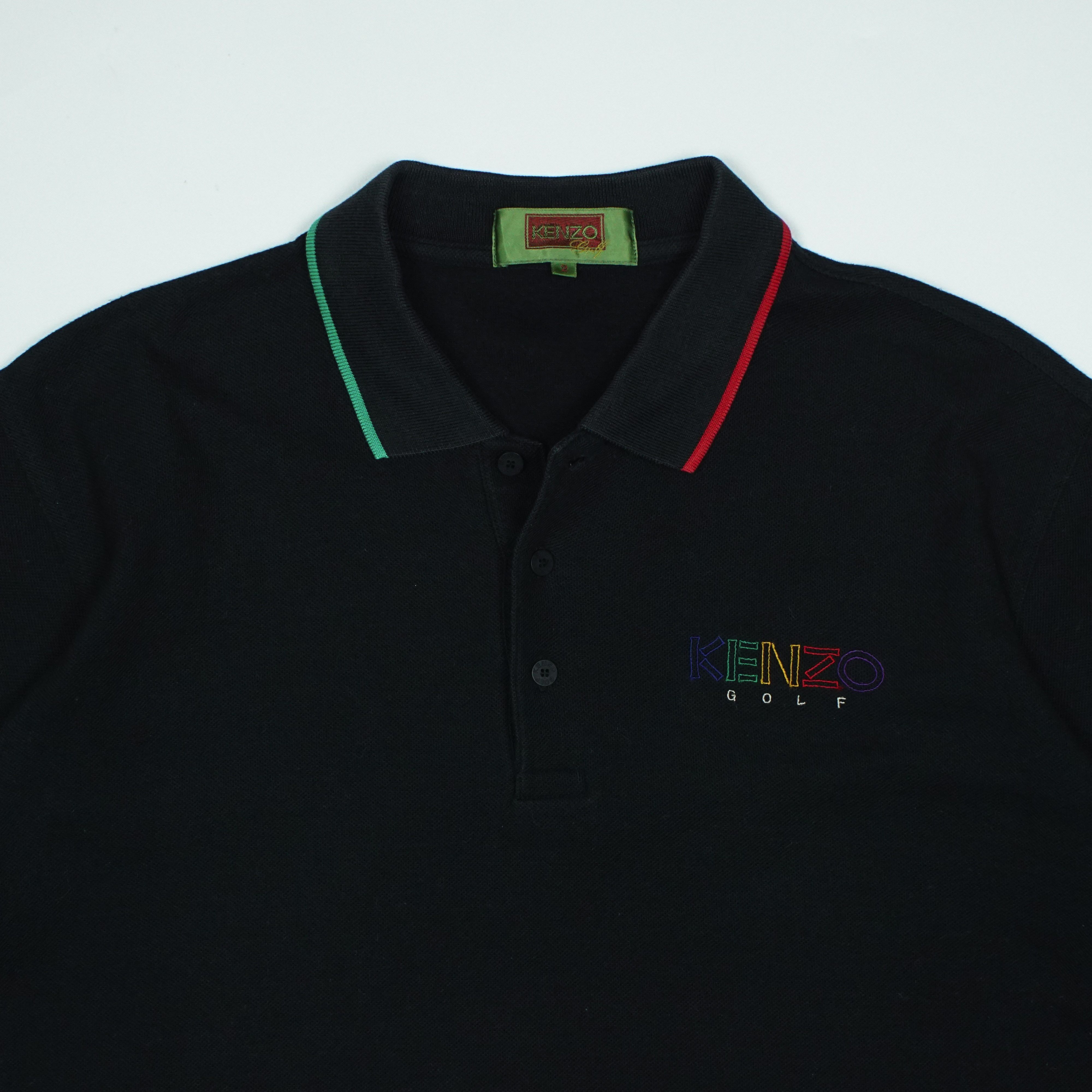 Kenzo *NoTariff 90s Kenzo Golf Polo Size US M / EU 48-50 / 2 - 3 Thumbnail