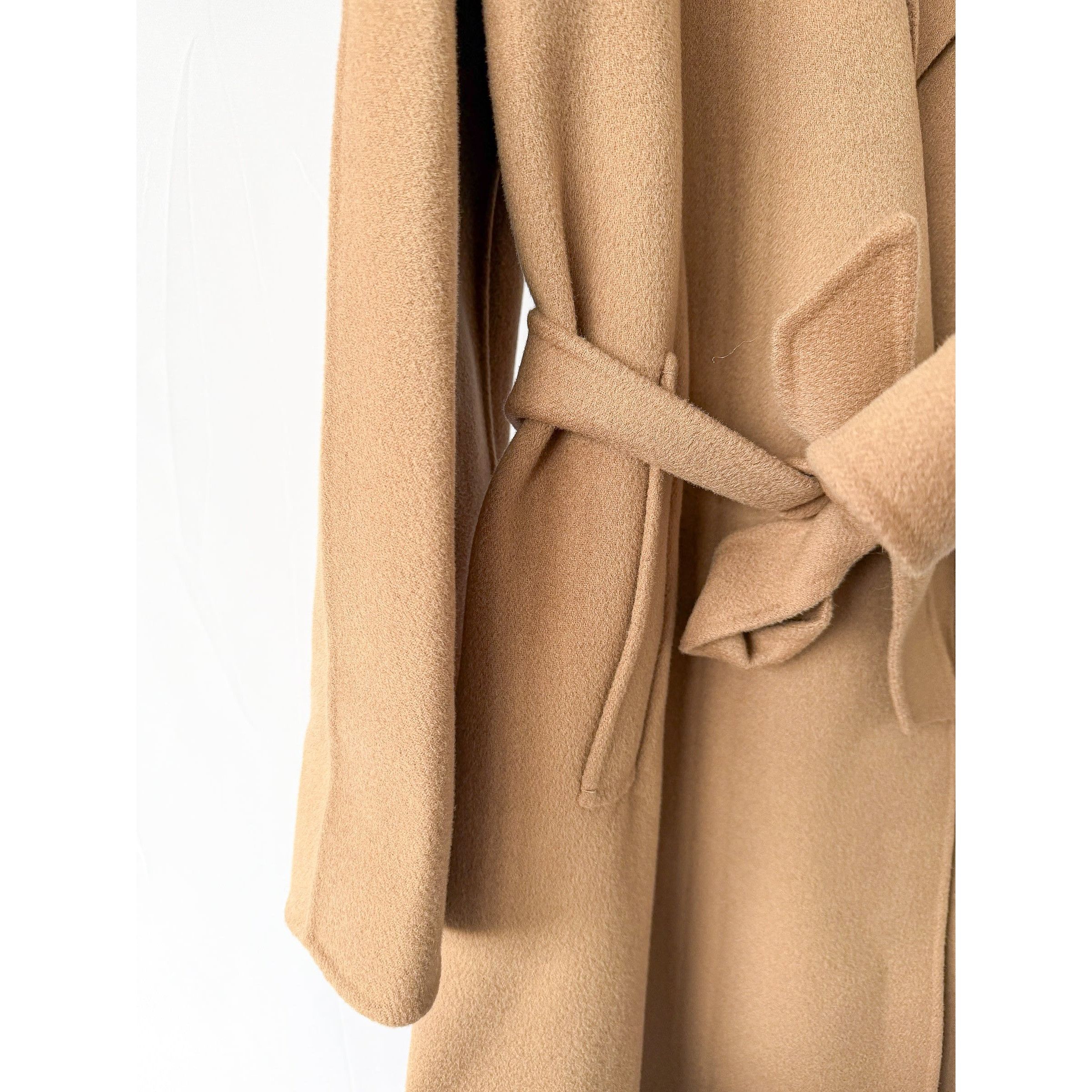 Max Mara Max Mara Weekend Brown Belted Wrap Coat Size M / US 6-8 / IT 42-44 - 7 Thumbnail