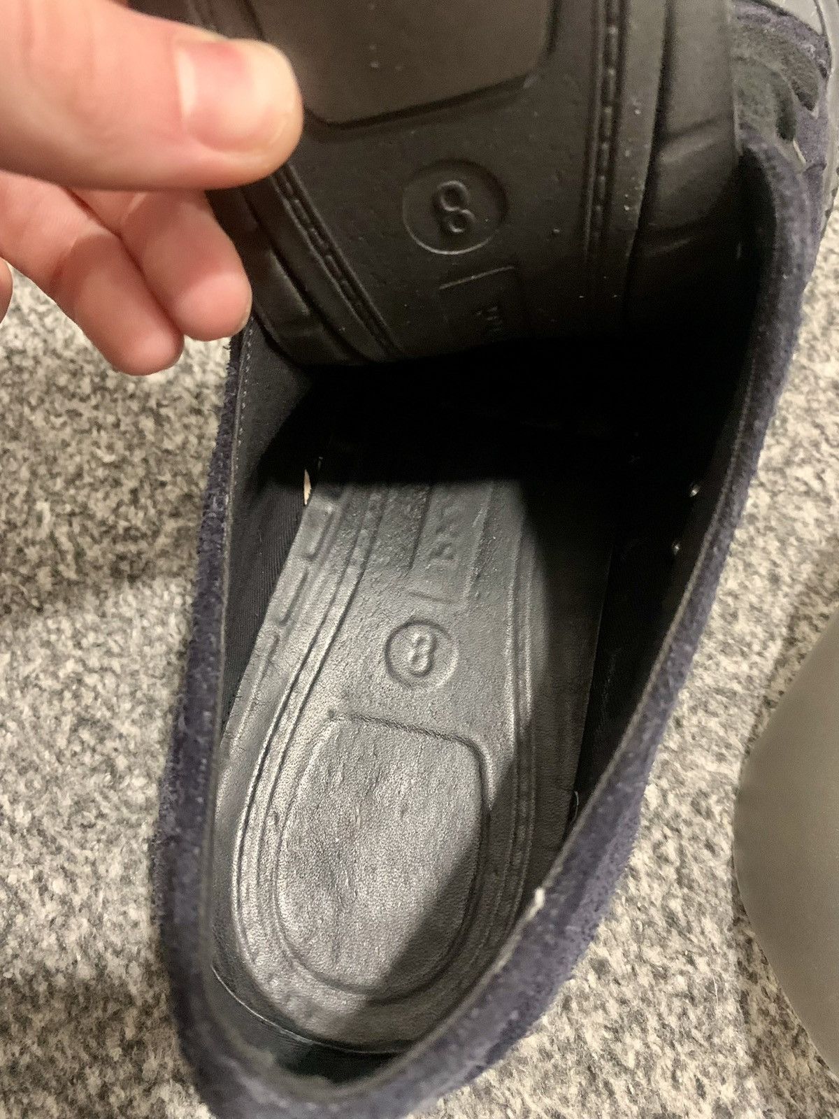 Prada Prada Suede Hawaii Low Top Rubber Sneakers Size US 9 / EU 42 - 9 Thumbnail