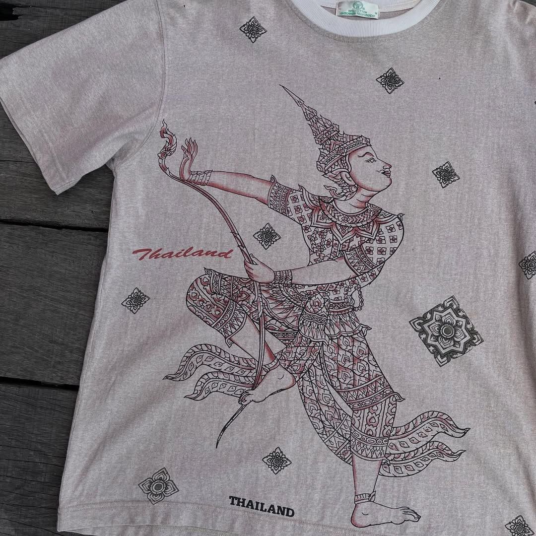 Vintage Vintage y2k The Ramakien amazing Thailand promo t shirt Size US L / EU 52-54 / 3 - 3 Thumbnail