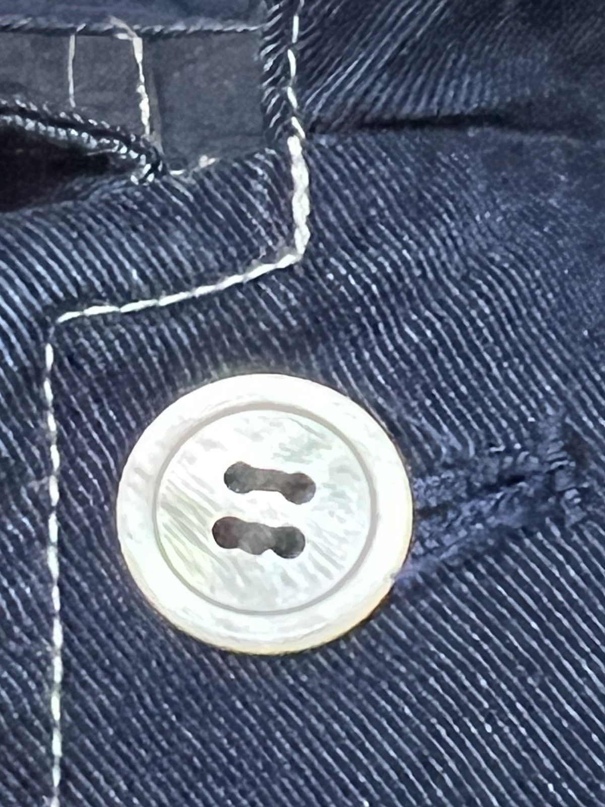 Hai Sporting Gear Hai Sporting Gear Issey Miyake BUTTON UP DENIM blue Size US M / EU 48-50 / 2 - 8 Thumbnail