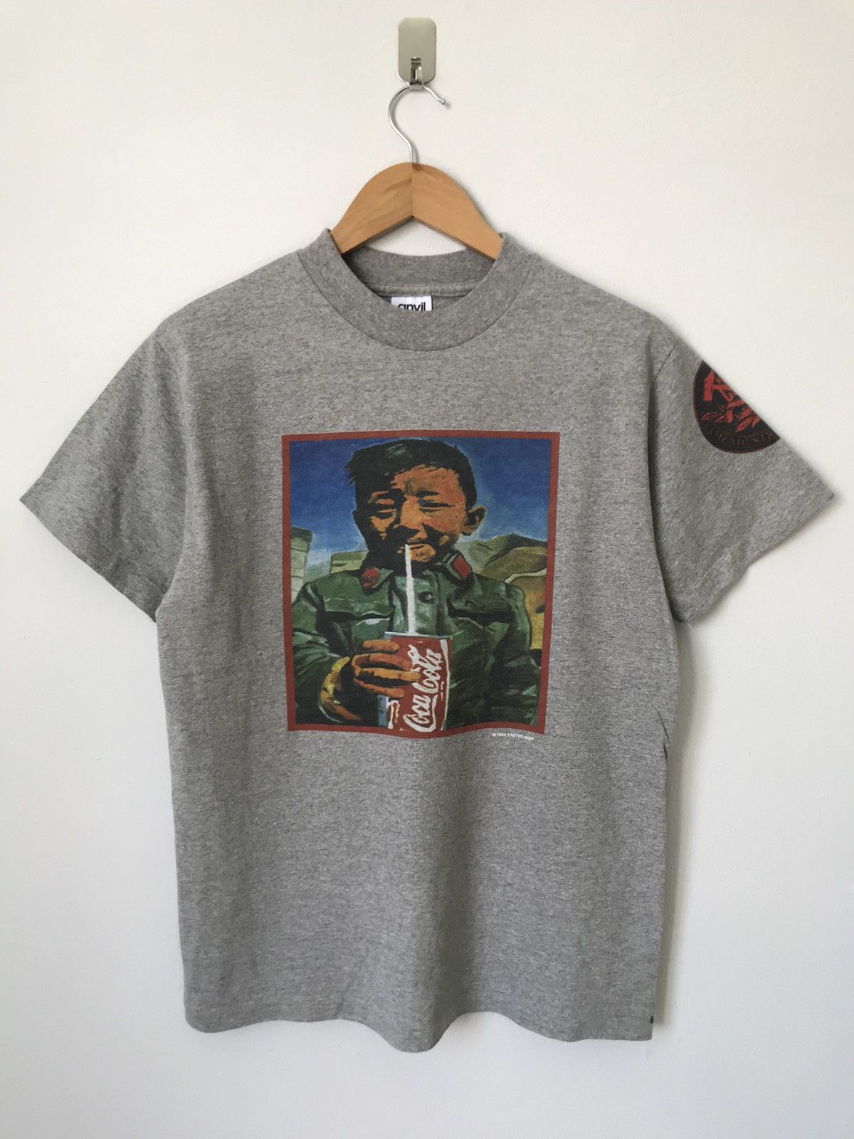 Band Tees × Vintage Vintage RARE OG 1994 Manic Street Preachers FASTER/PCP USA Size US M / EU 48-50 / 2 - 1 Thumbnail