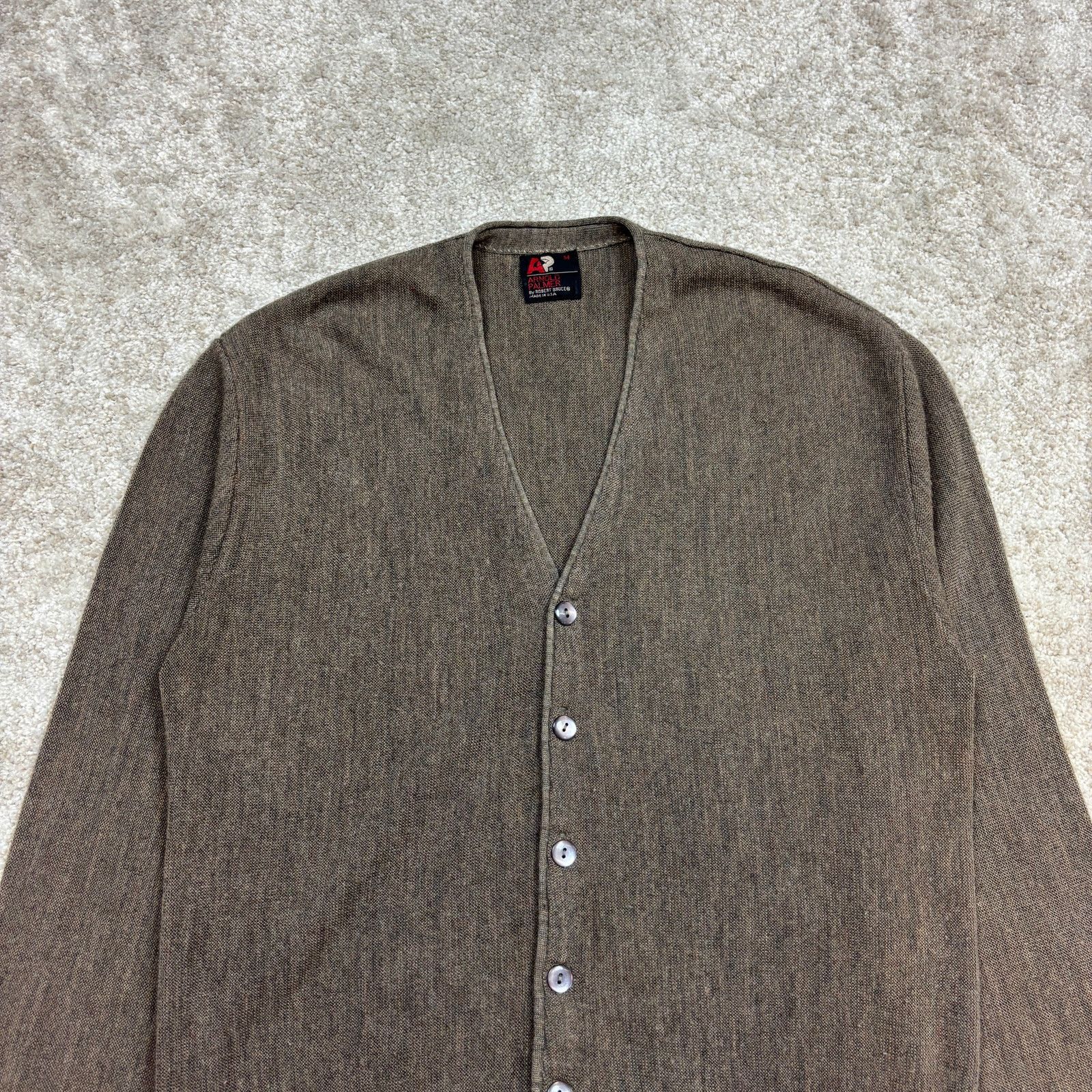 Vintage 90s Arnold Palmer Robert Bruce Cardigan Men's M