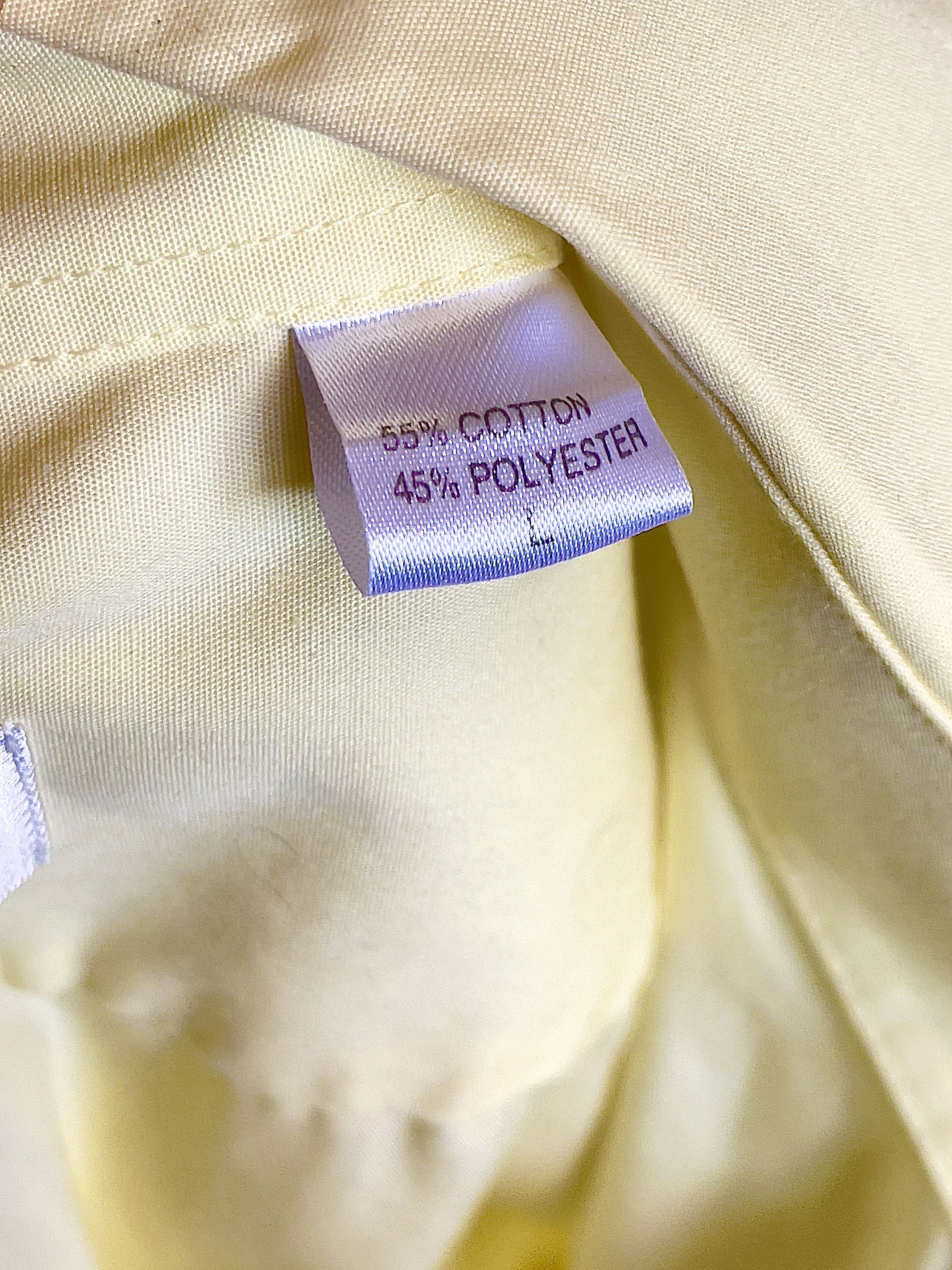 Yves Saint Laurent 🔥 casual YSL Yves Saint Laurent shirt size L yellow Size US L / EU 52-54 / 3 - 6 Thumbnail