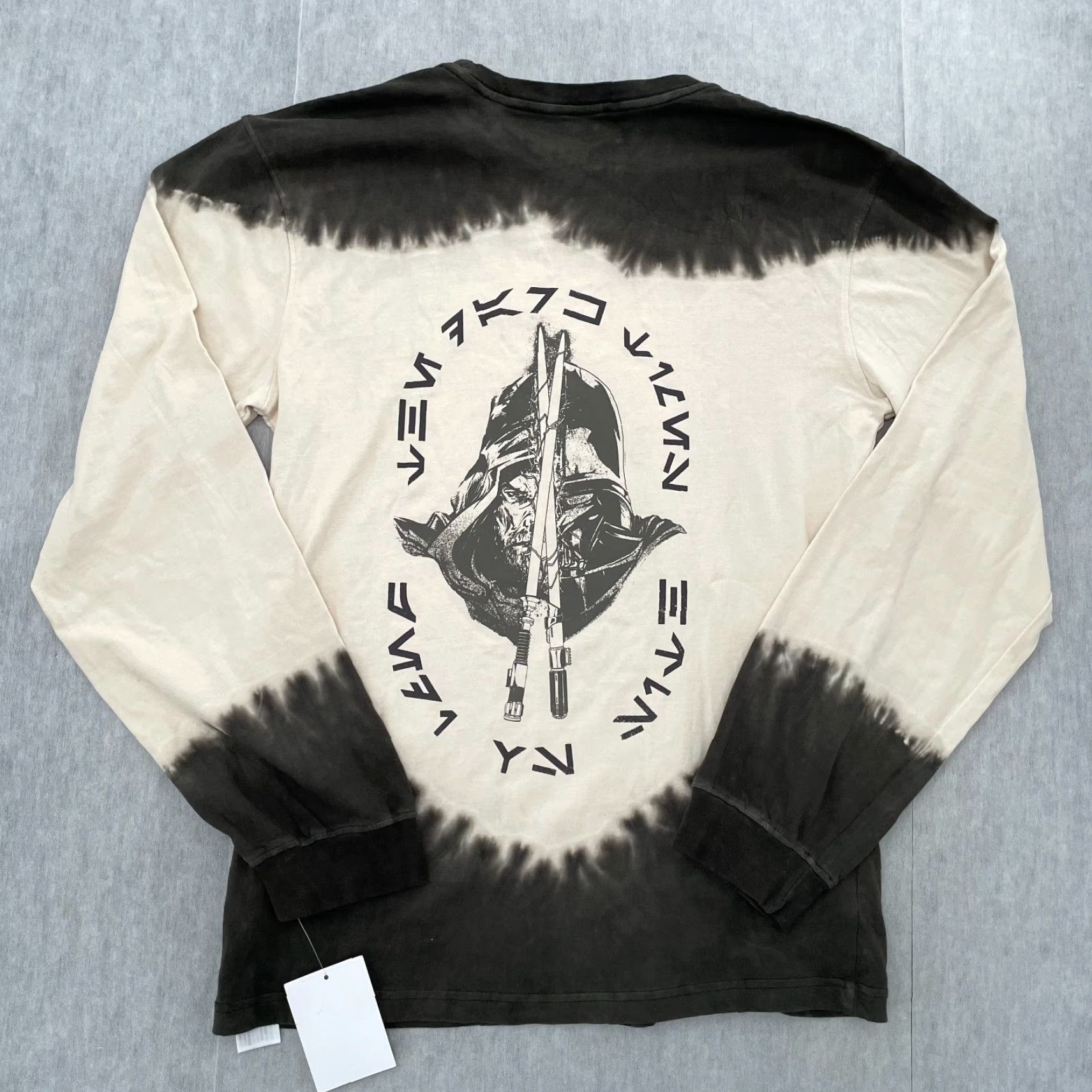 Star Wars VINTAGE Star Wars Shirt Adult Large Tan Heroes Villains Darth Vader Obi Wan Long Sleeve Size US L / EU 52-54 / 3 - 2 Thumbnail
