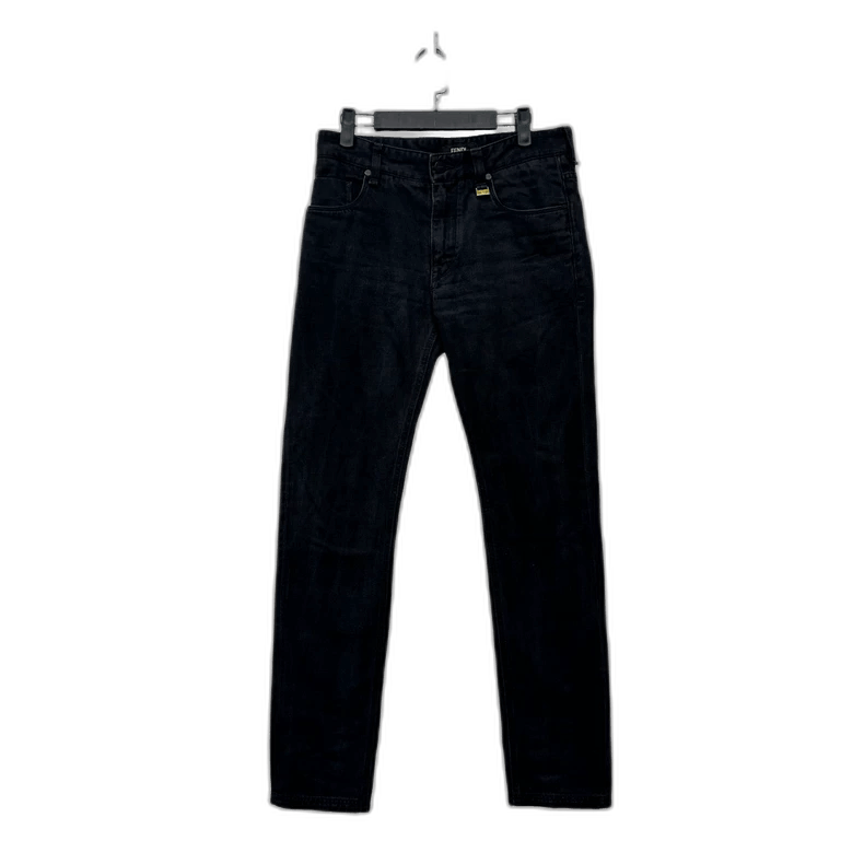 Fendi Fendi Classic Black Slim Fit Jeans Size 31 Size US 31 - 1 Thumbnail