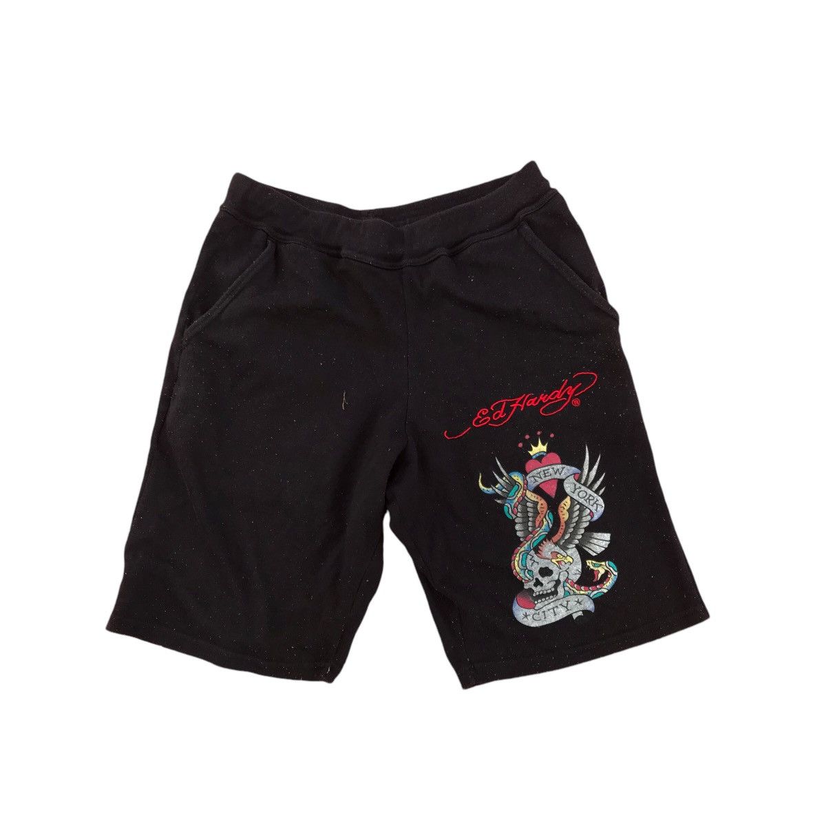 14th Addiction × Ed Hardy × If Six Was Nine ED HARDY SHORT PANT INSPIRED IF SIX WAS NINE Size US 30 / EU 46 - 2 Thumbnail