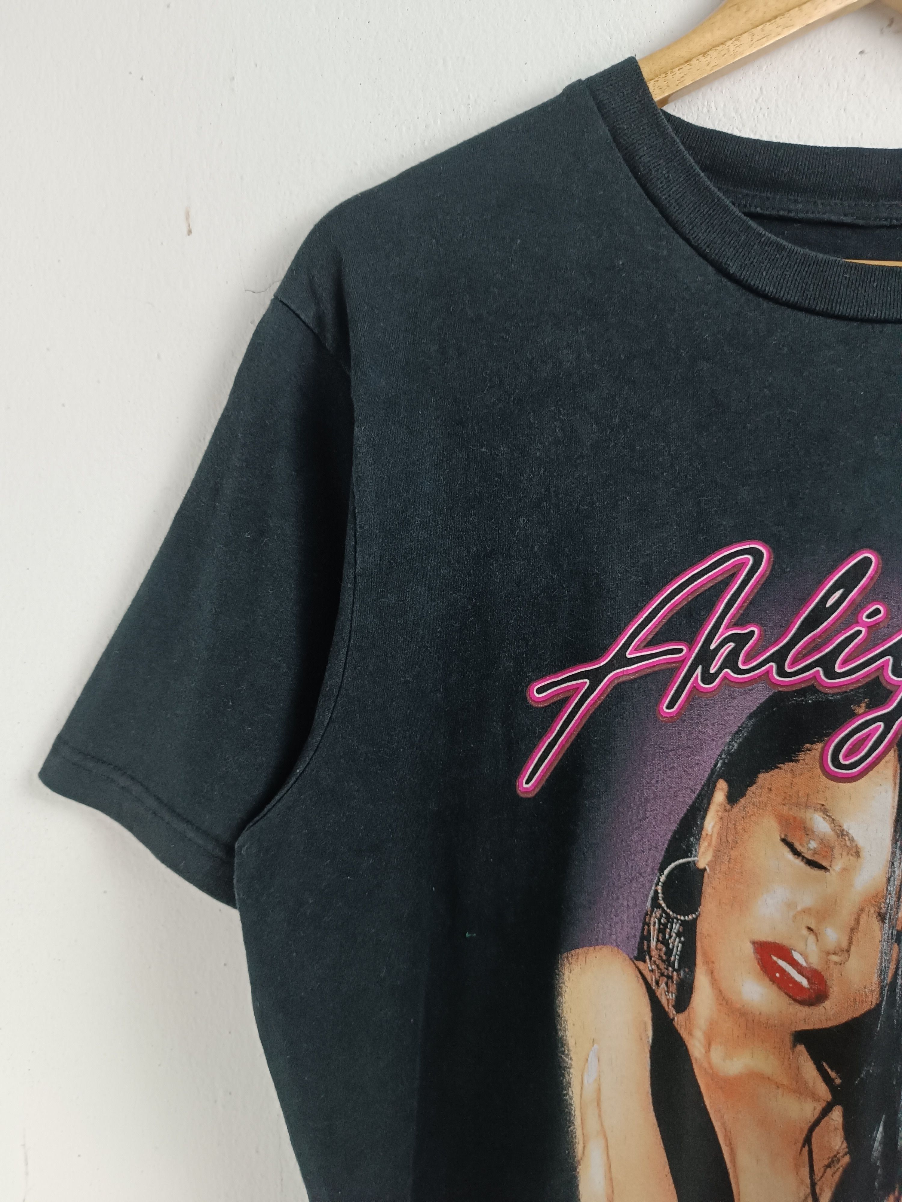 Rap Tees VINTAGE AALIYAH WORLD TOUR 1997 TOUR TEE jcole left eye dre Size US L / EU 52-54 / 3 - 5 Thumbnail