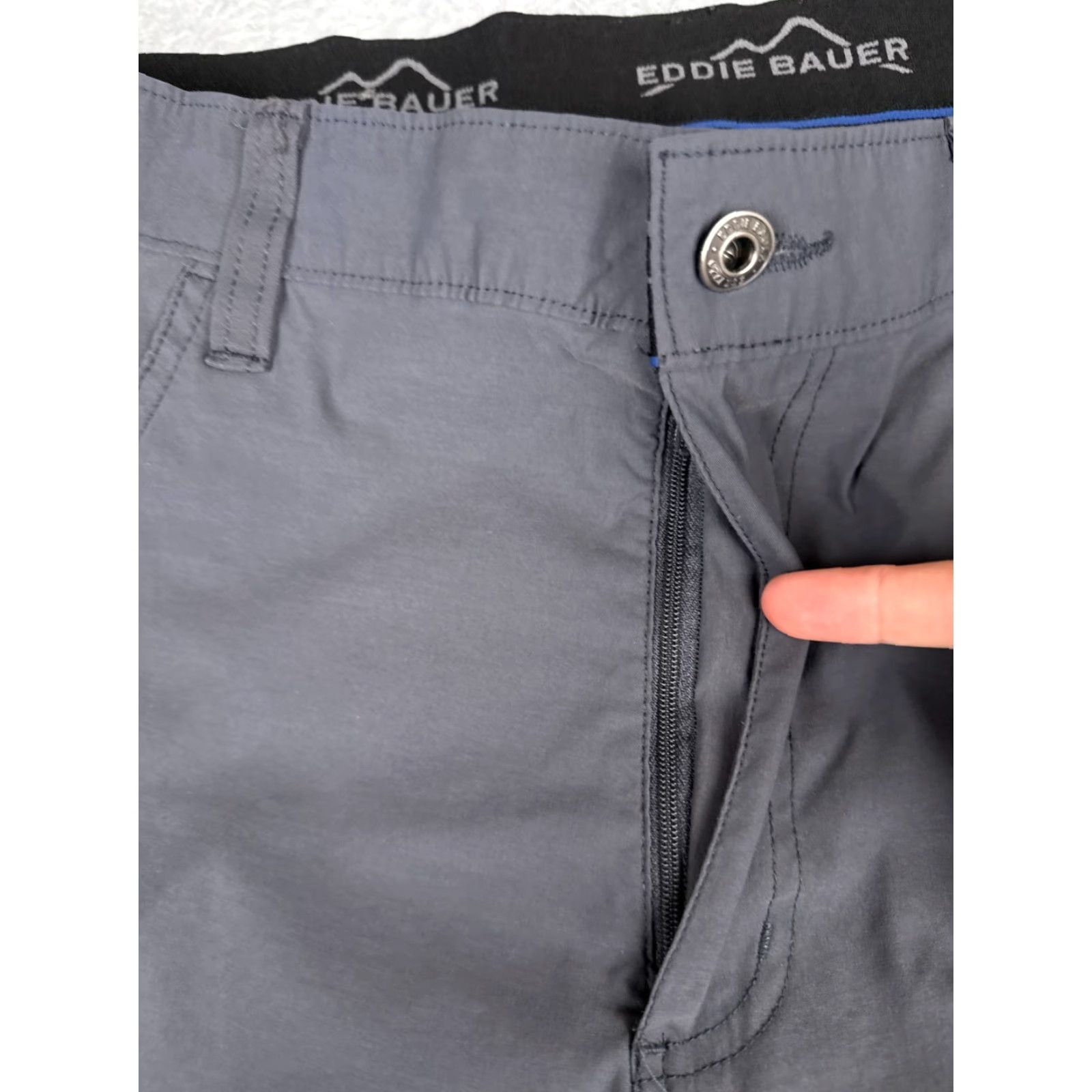 Eddie Bauer Eddie Bauer Travex Pants Men 38 Gray Straight Leg Nylon Blend Fishing Hiking Camp 38x32 Size US 38 / EU 54 - 5 Thumbnail