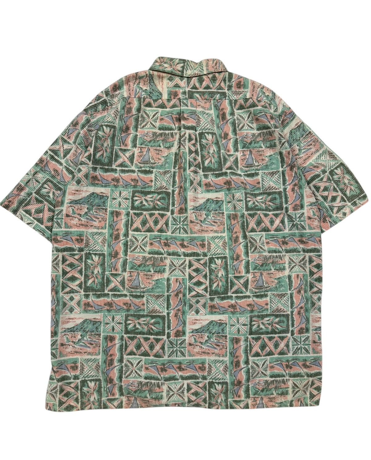 Reyn Spooner × Sun Surf × Vintage Vtg🔥Reyn Spooner Camp Collar Hawaii Shirt Size US L / EU 52-54 / 3 - 2 Thumbnail