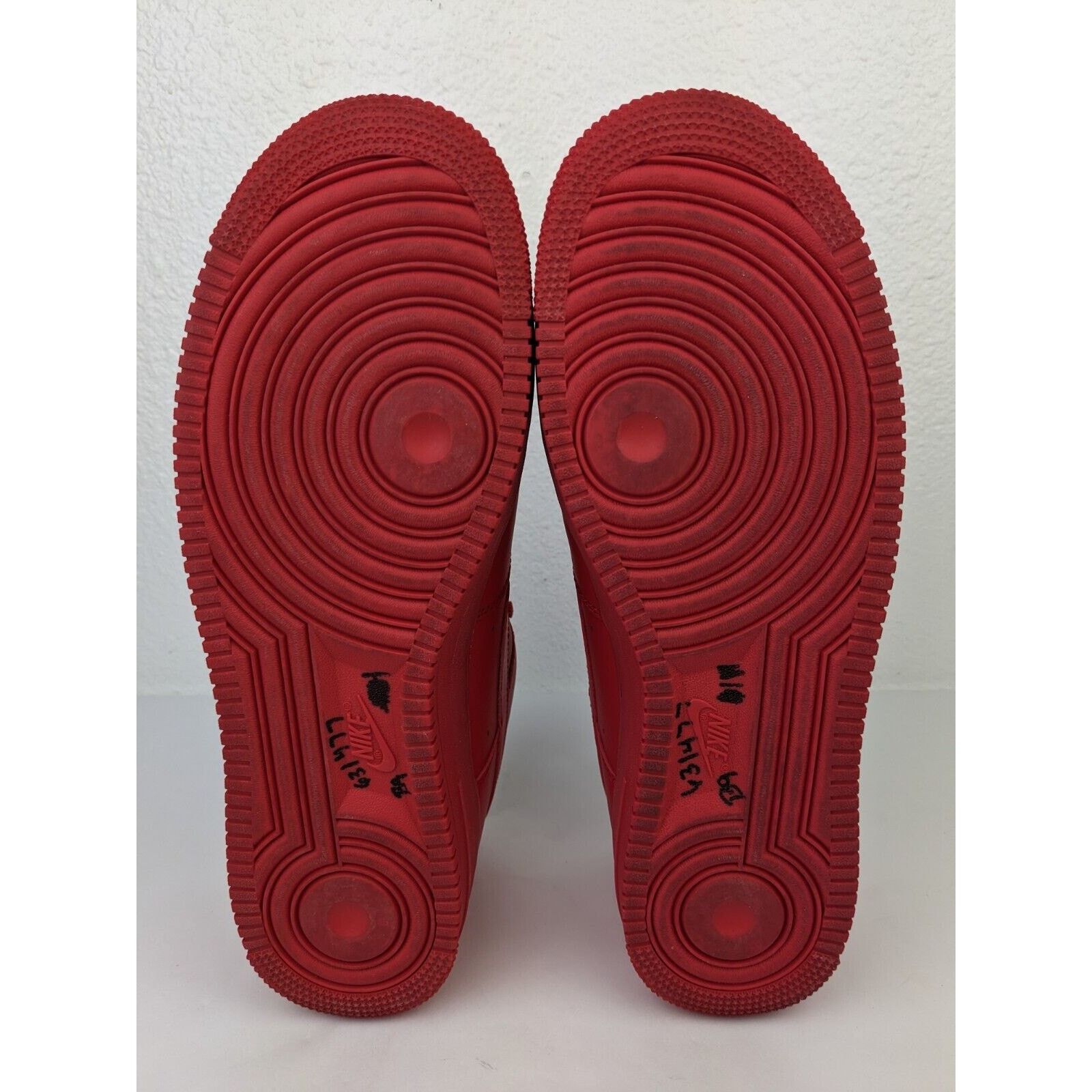 Nike Nike Air Force 1 Low 07 LV8 CW6999-600 Triple Red Mens Sz 12 Size US 12 / EU 45 - 9 Thumbnail