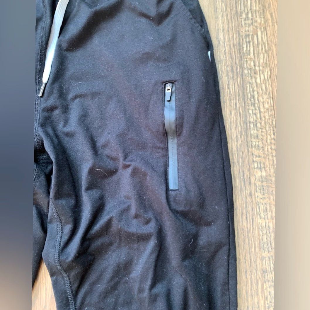 Vintage Feat clothing black joggers medium Women M Regular Track Pants Pants Black M Women Feat clothing Size 32" / US 10 / IT 46 - 2 Thumbnail