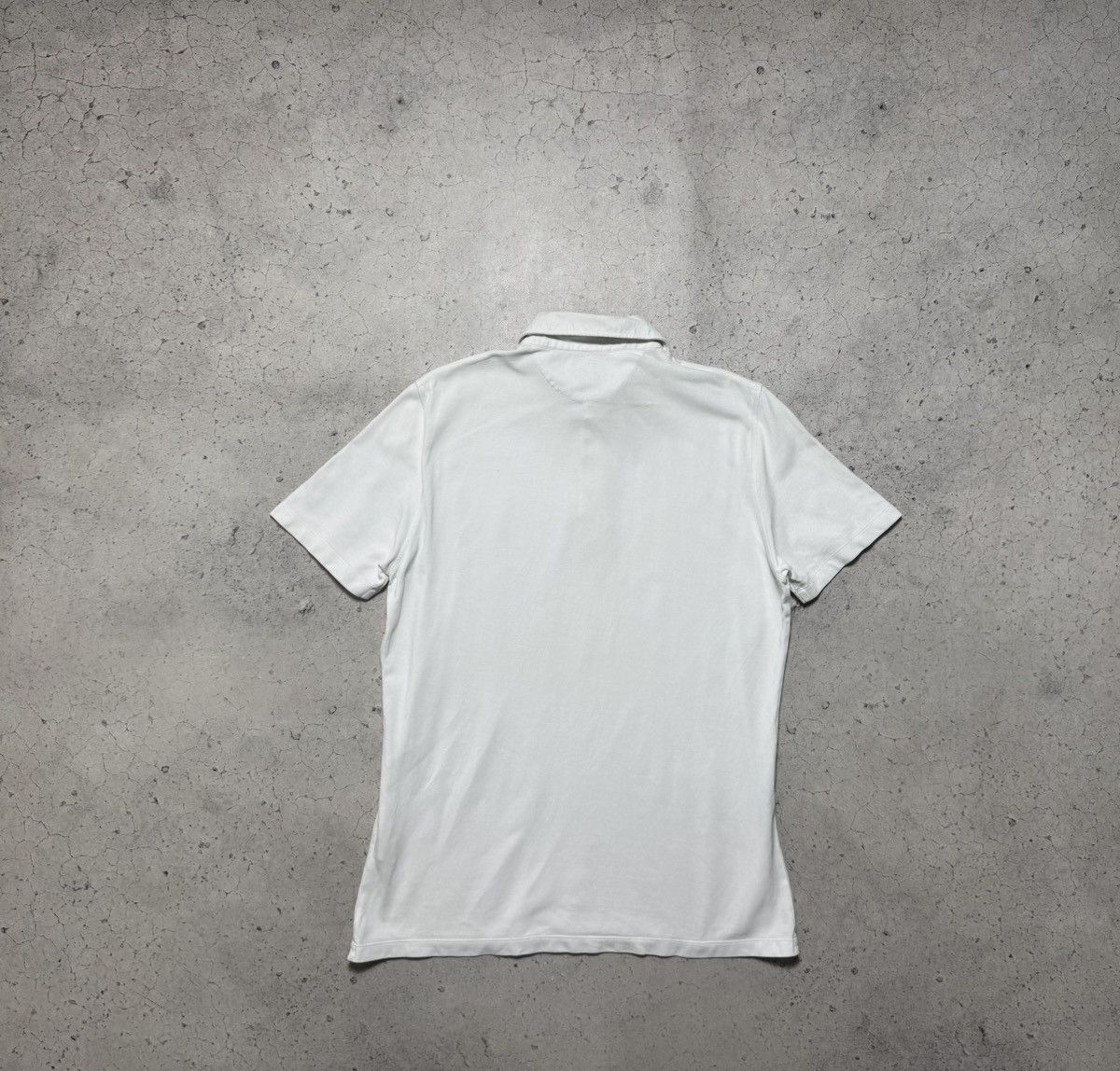 Brunello Cucinelli Brunello Cucinelli White Luxury Polo Shirt Size US M / EU 48-50 / 2 - 11 Thumbnail