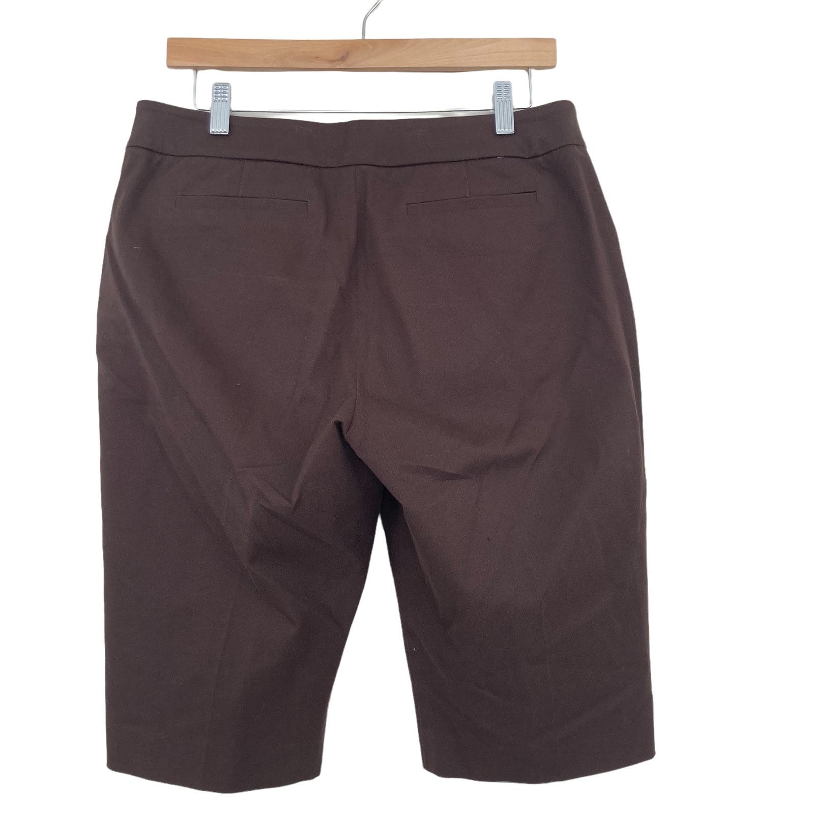 Other Peace of Cloth Brown Bermuda Shorts Sz 10 Size 32" / US 10 / IT 46 - 4 Thumbnail