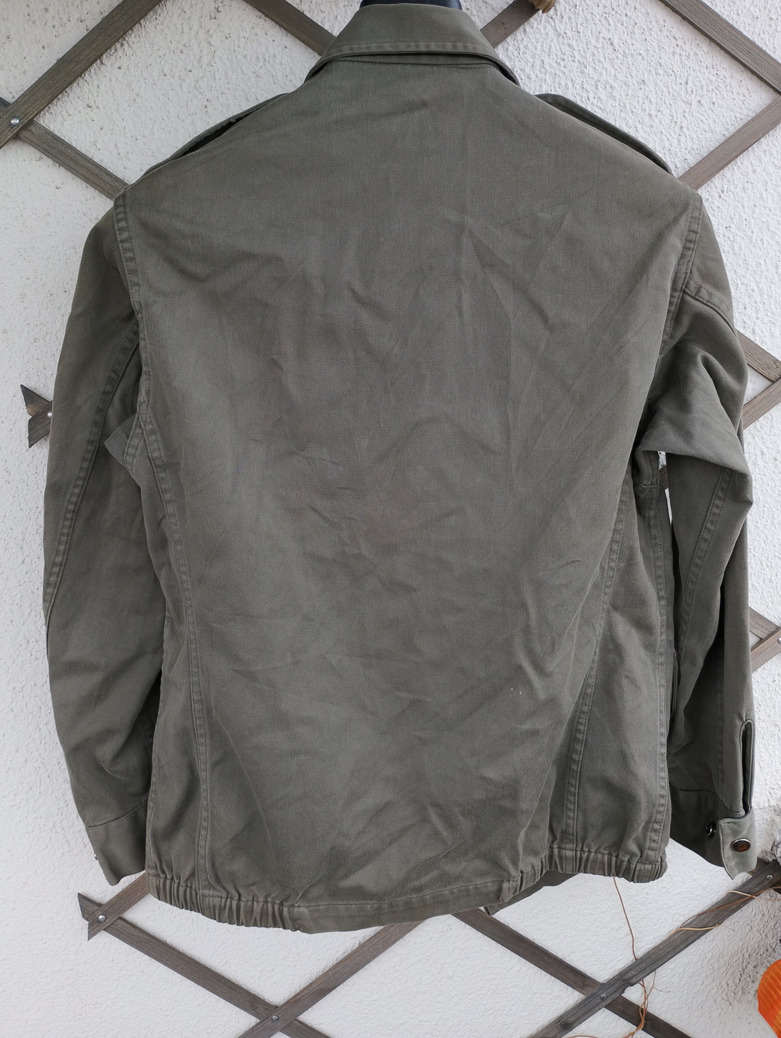 Vintage Army French Military F1 Green Field Ugecoma Paris 86 jacket Size US S / EU 44-46 / 1 - 12 Thumbnail
