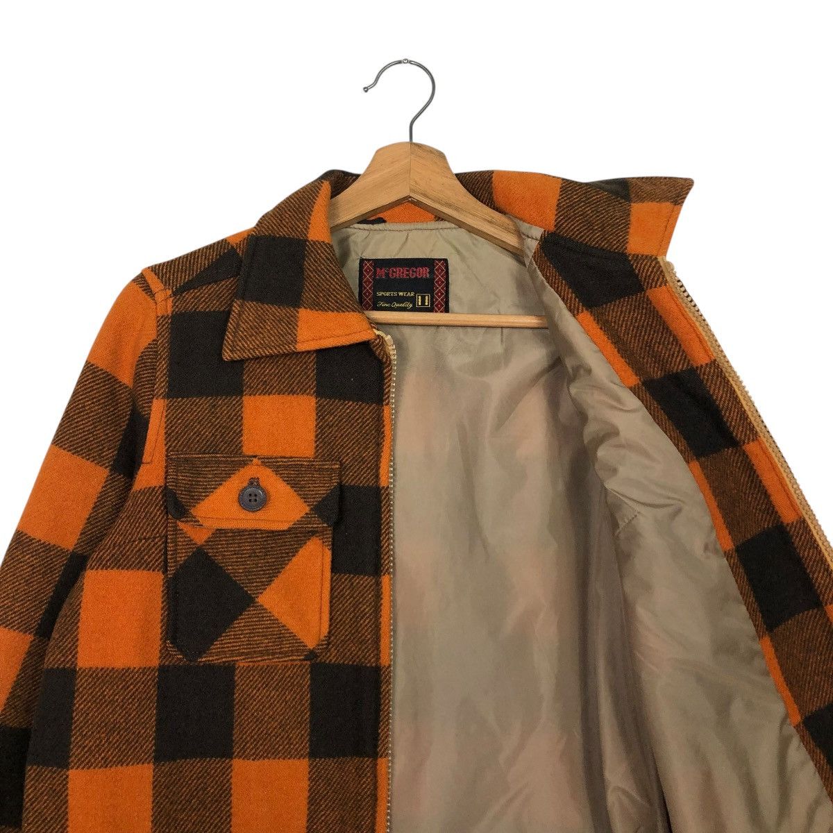 Japanese Brand 🔥VINTAGE WOOL CHORE JACKET MCGREGOR TARTAN ISSEY MIYAKE Size US M / EU 48-50 / 2 - 14 Thumbnail