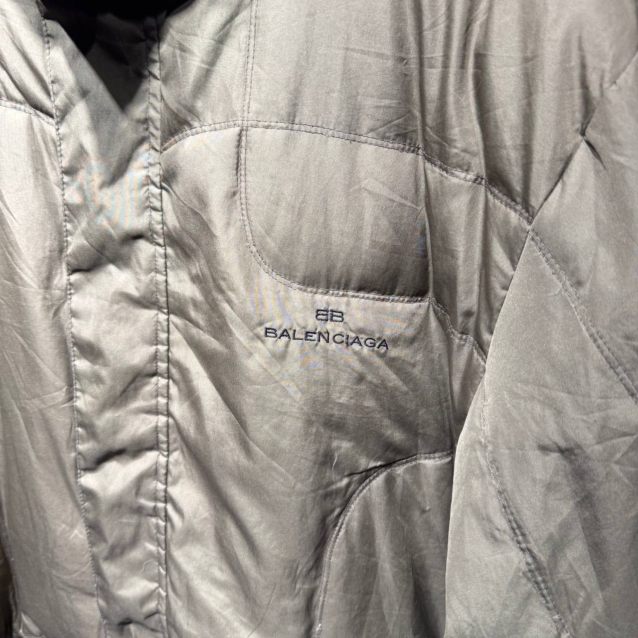 Balenciaga Balenciaga BB small logo embroidered puffer jacket Size US XXL / EU 58 / 5 - 2 Thumbnail